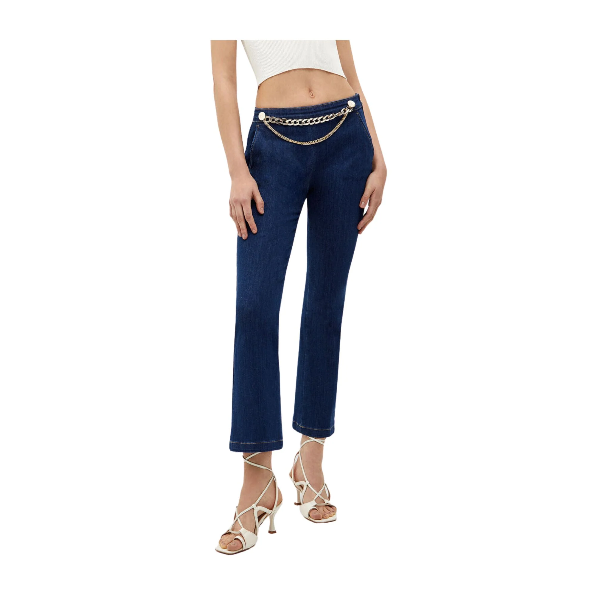 Jeans Donna con accessorio gioiello - Image 2