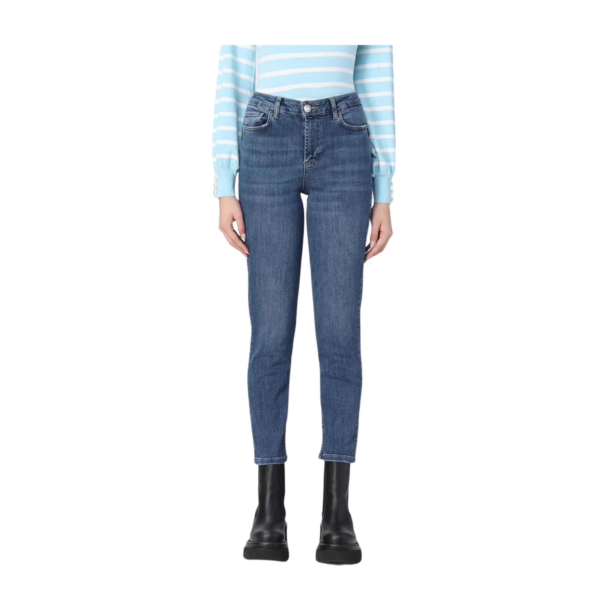 Jeans Donna slim cinque tasche
