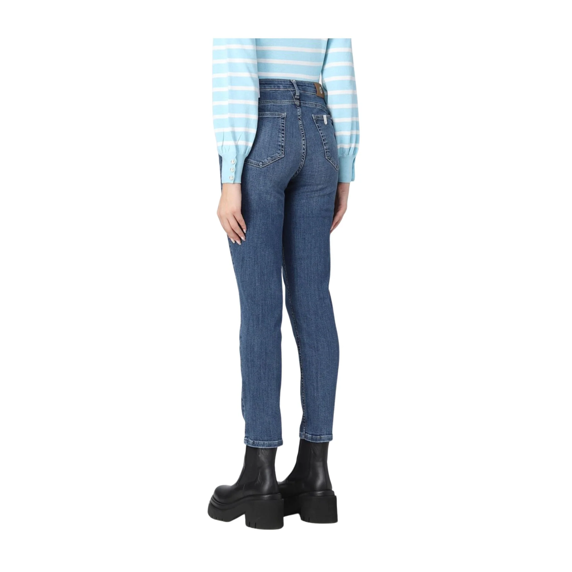 Jeans Donna slim cinque tasche - Image 2