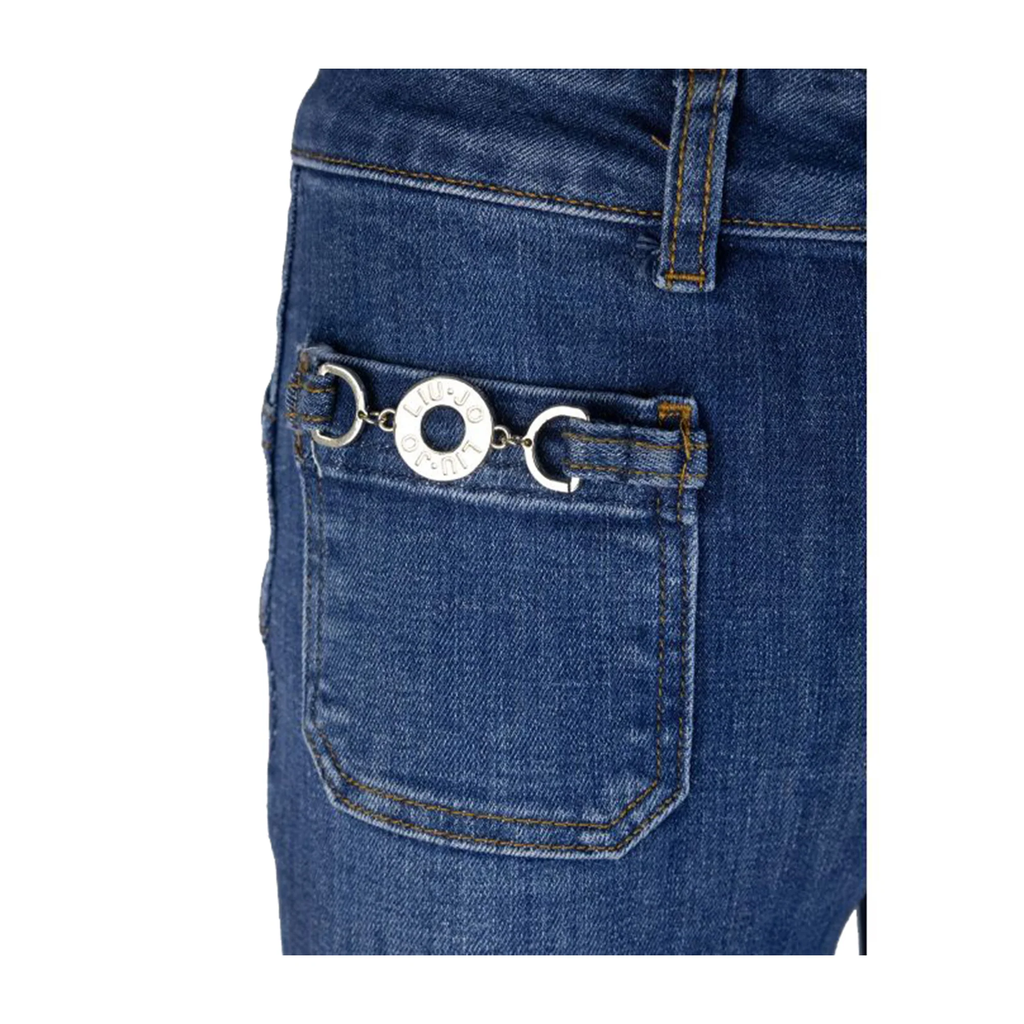 Jeans Donna con tasche frontali quadrate - Image 3