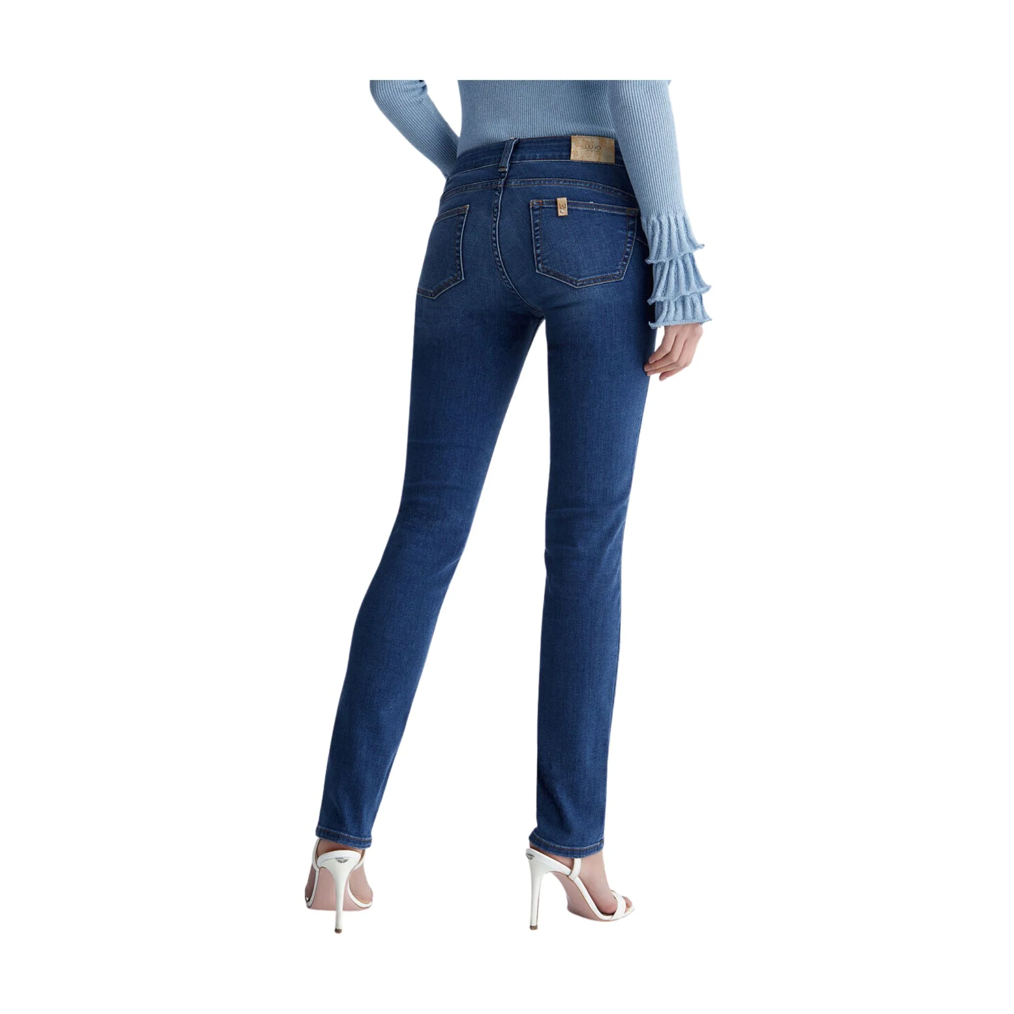 Jeans Donna modello cinque tasche skinny - Image 3
