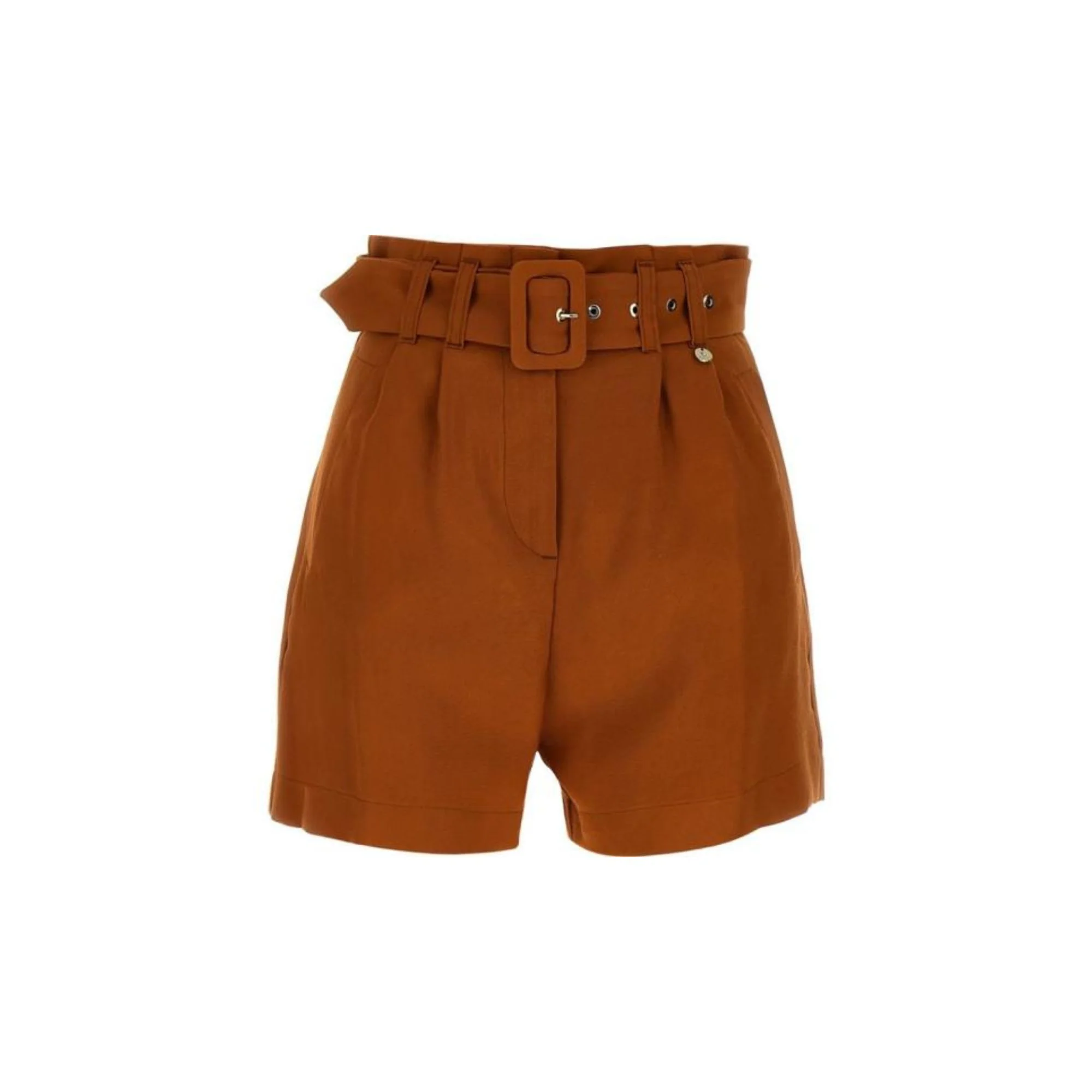Shorts Donna con maxi cintura in vita