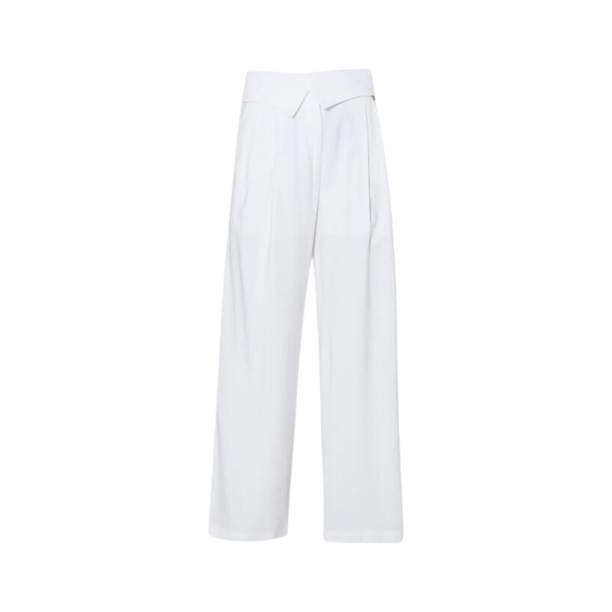 Pantalone Donna a palazzo con risvolto