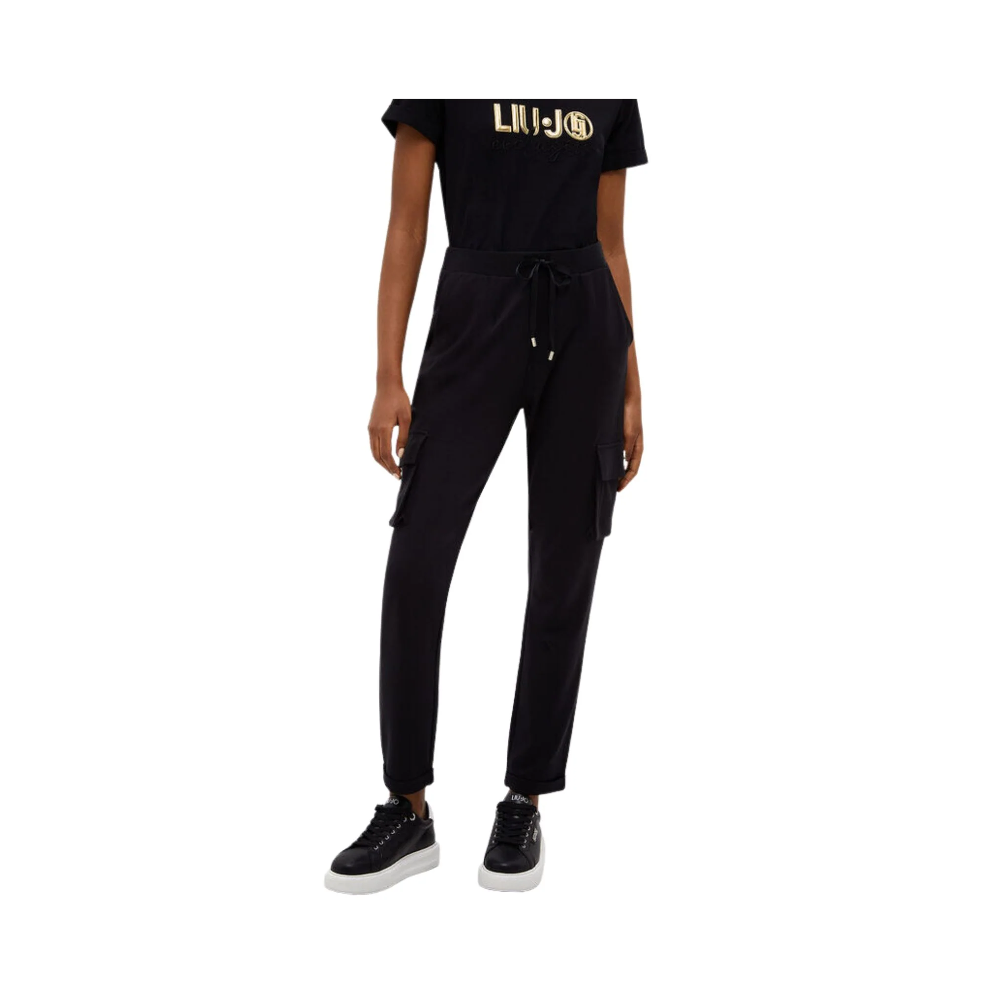 Pantalone Donna jogging in jersey - Image 2
