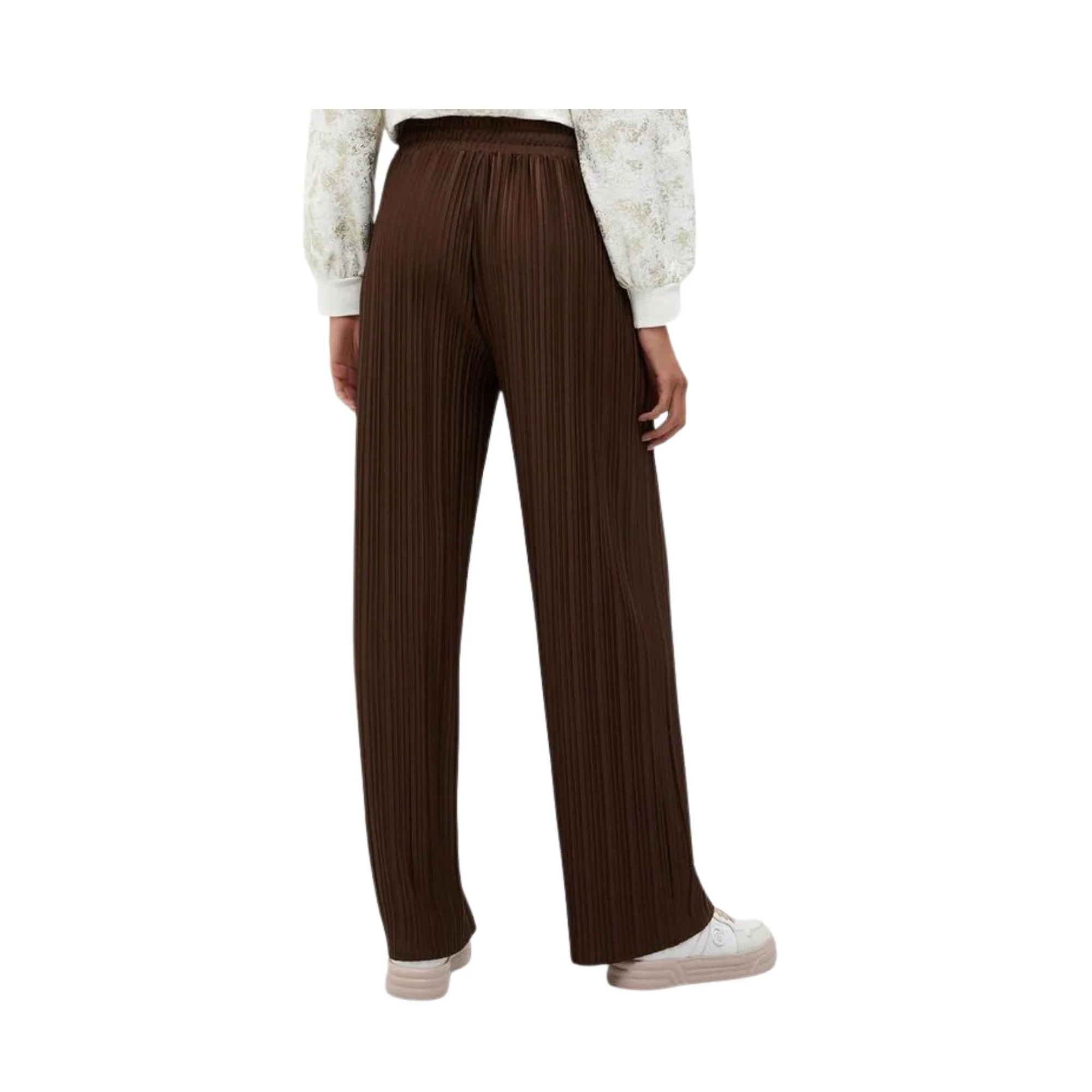 Pantalone Donna con motivo plissé - Image 9