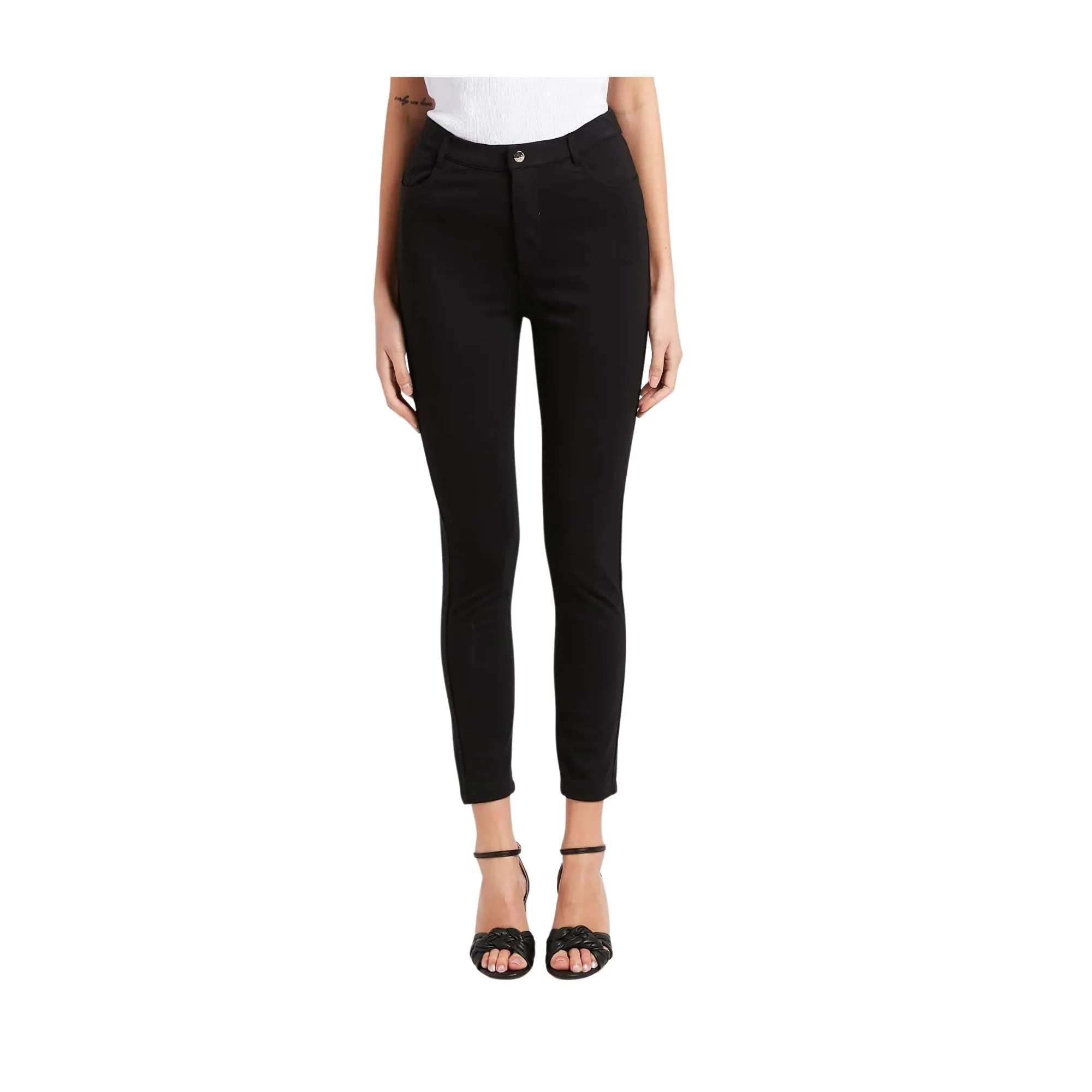 Pantalone Donna skinny a tinta unita - Image 4