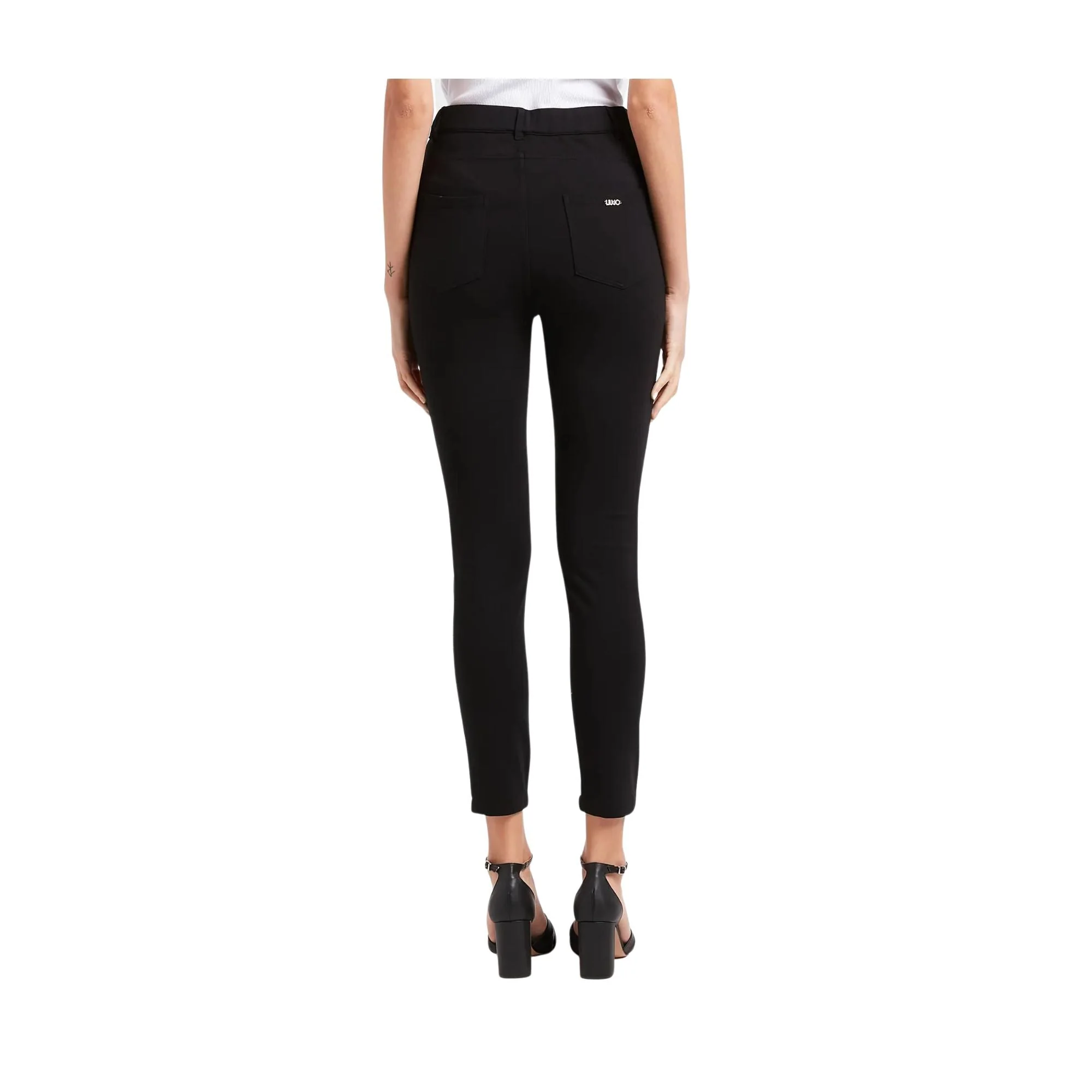 Pantalone Donna skinny a tinta unita - Image 5