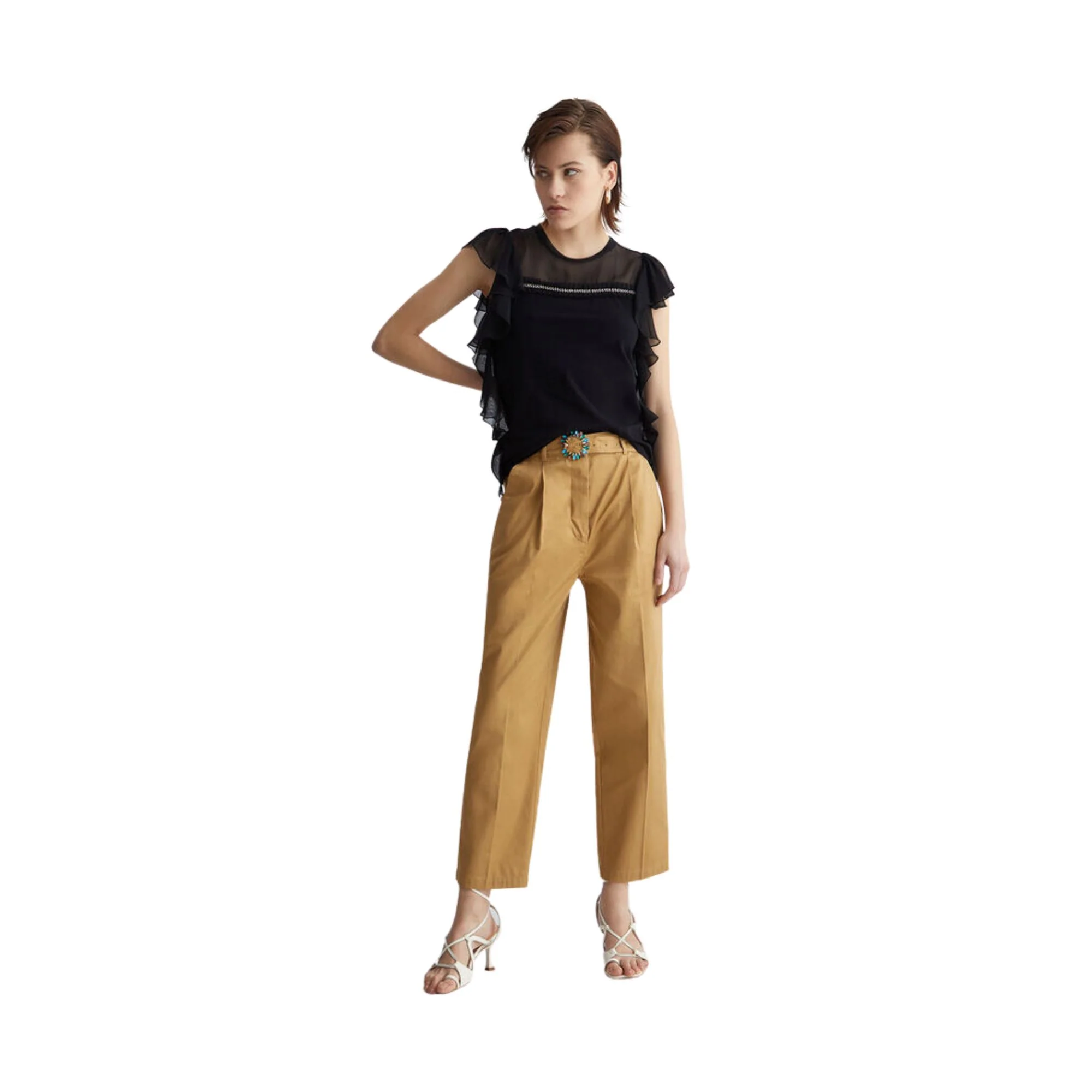 Pantalone Donna in gabardina - Image 5