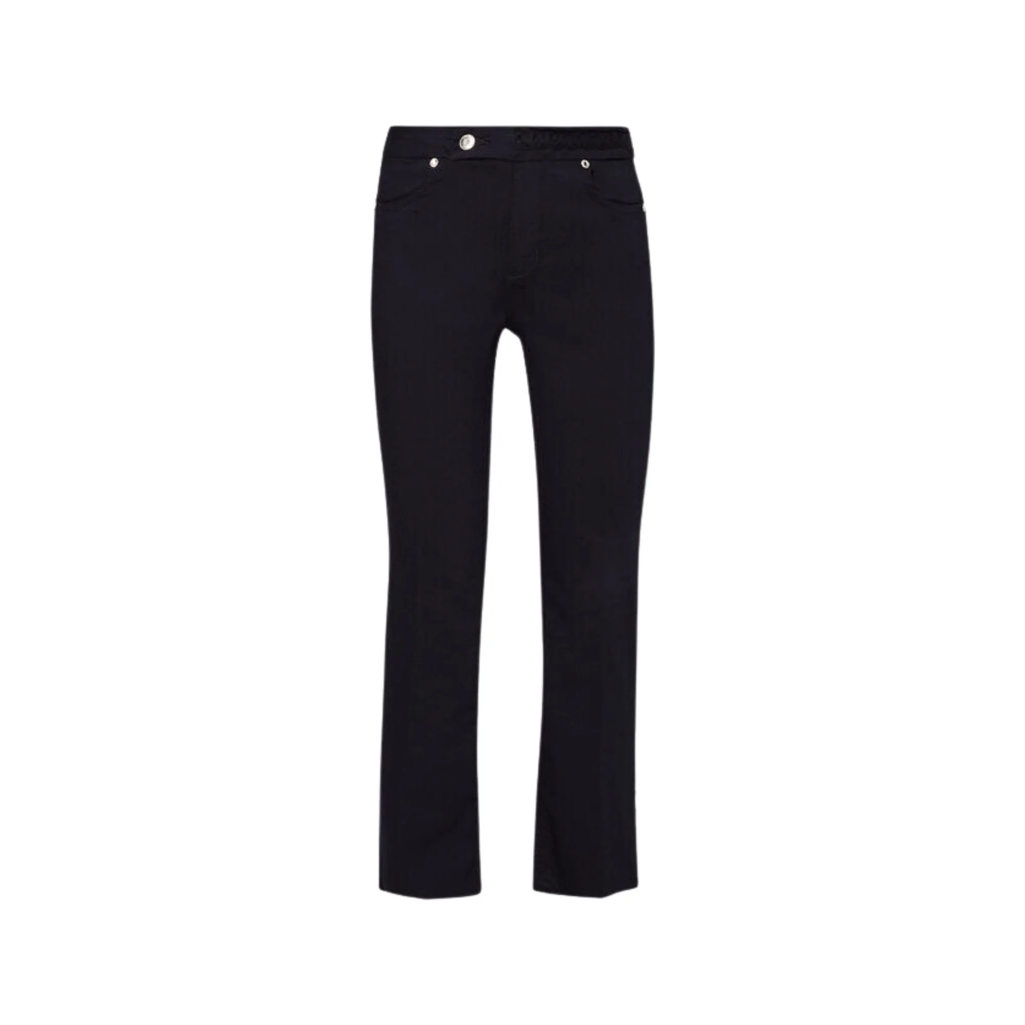 Pantaloni Donna Cinque tasche Micro flare regular fit