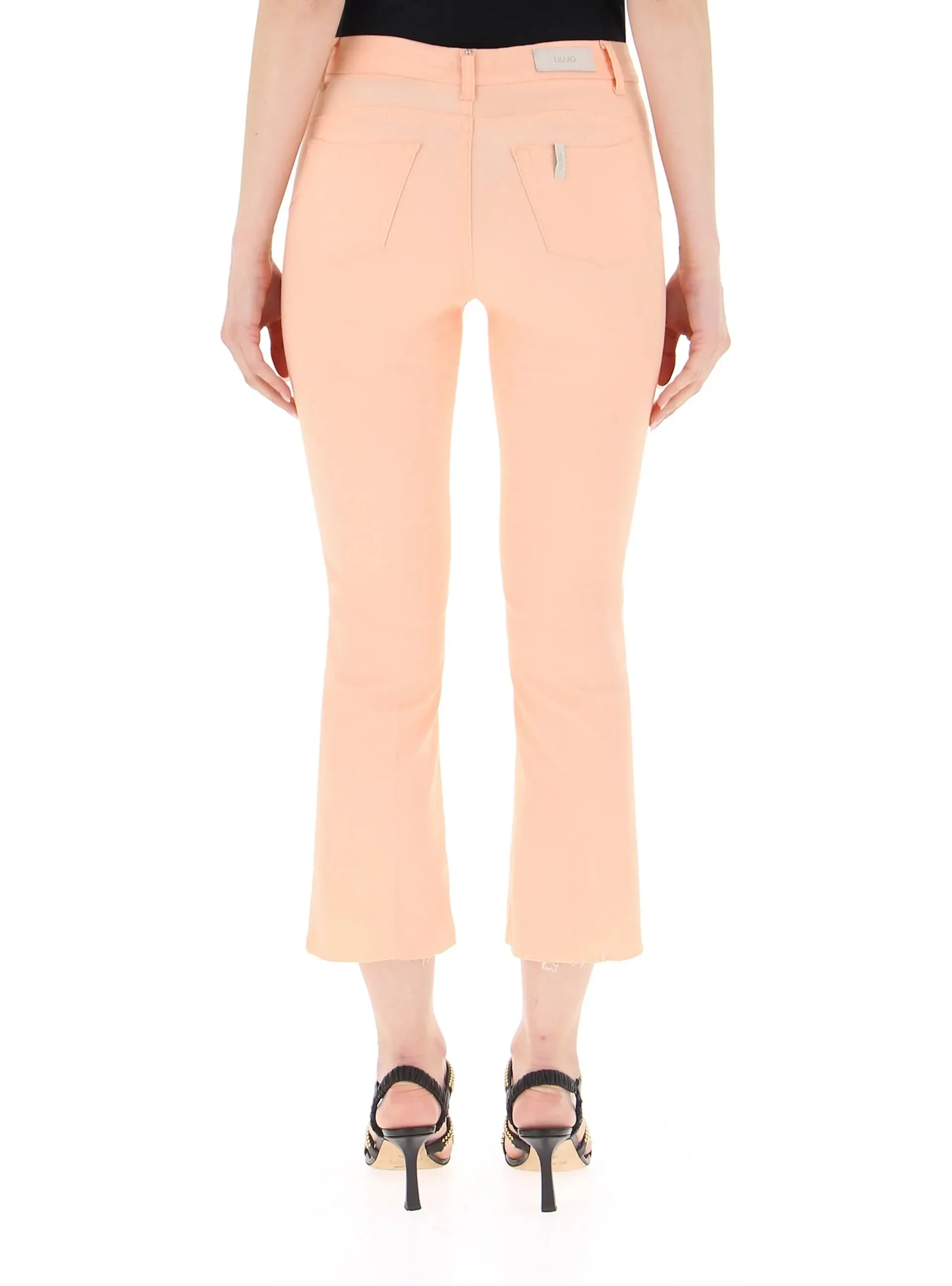 Pantaloni Donna Cinque tasche Micro flare regular fit - Image 15