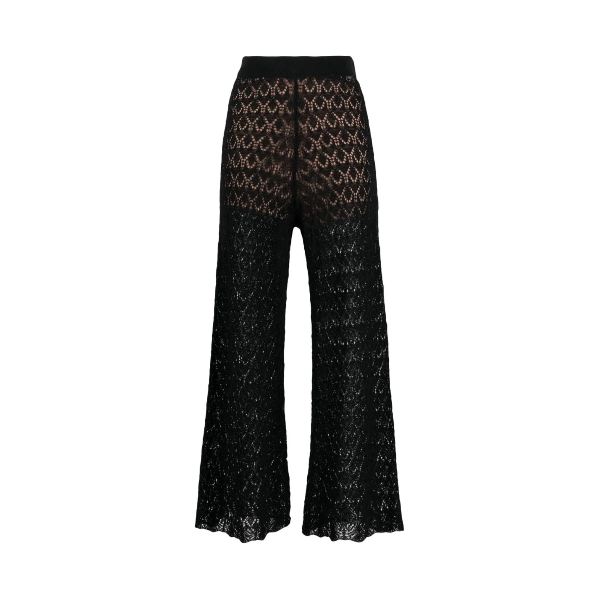 Pantalone Donna in maglia traforata