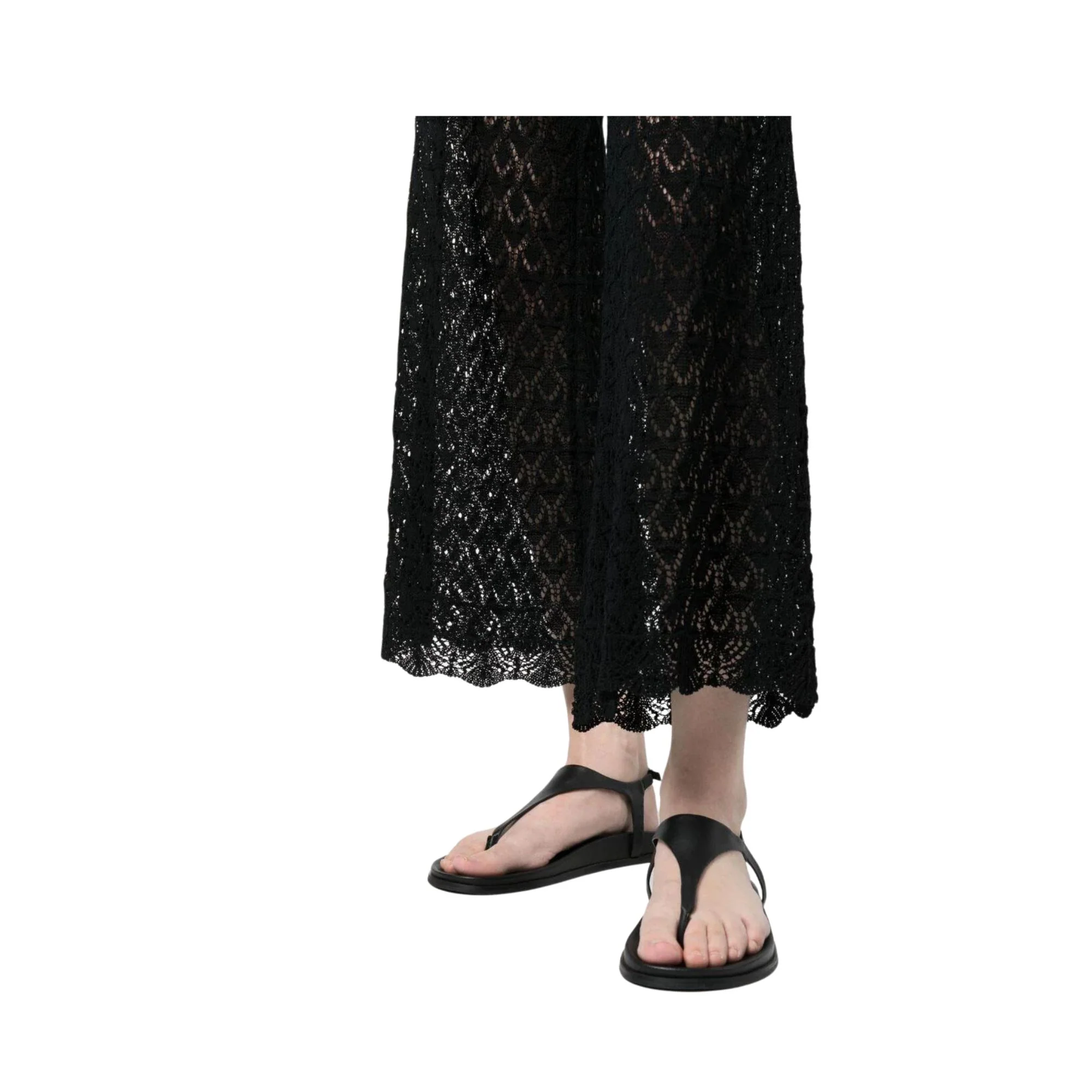 Pantalone Donna in maglia traforata - Image 4