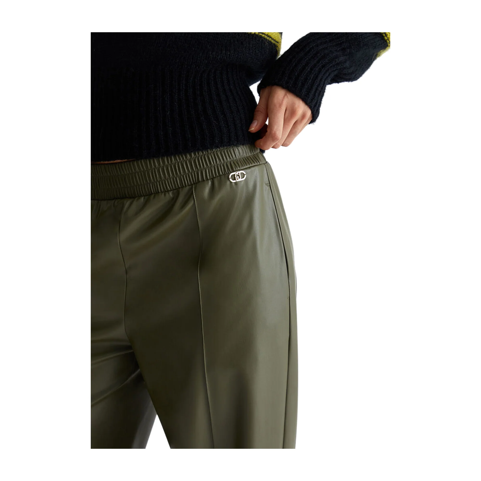 Pantalone Donna in tessuto spalmato - Image 4