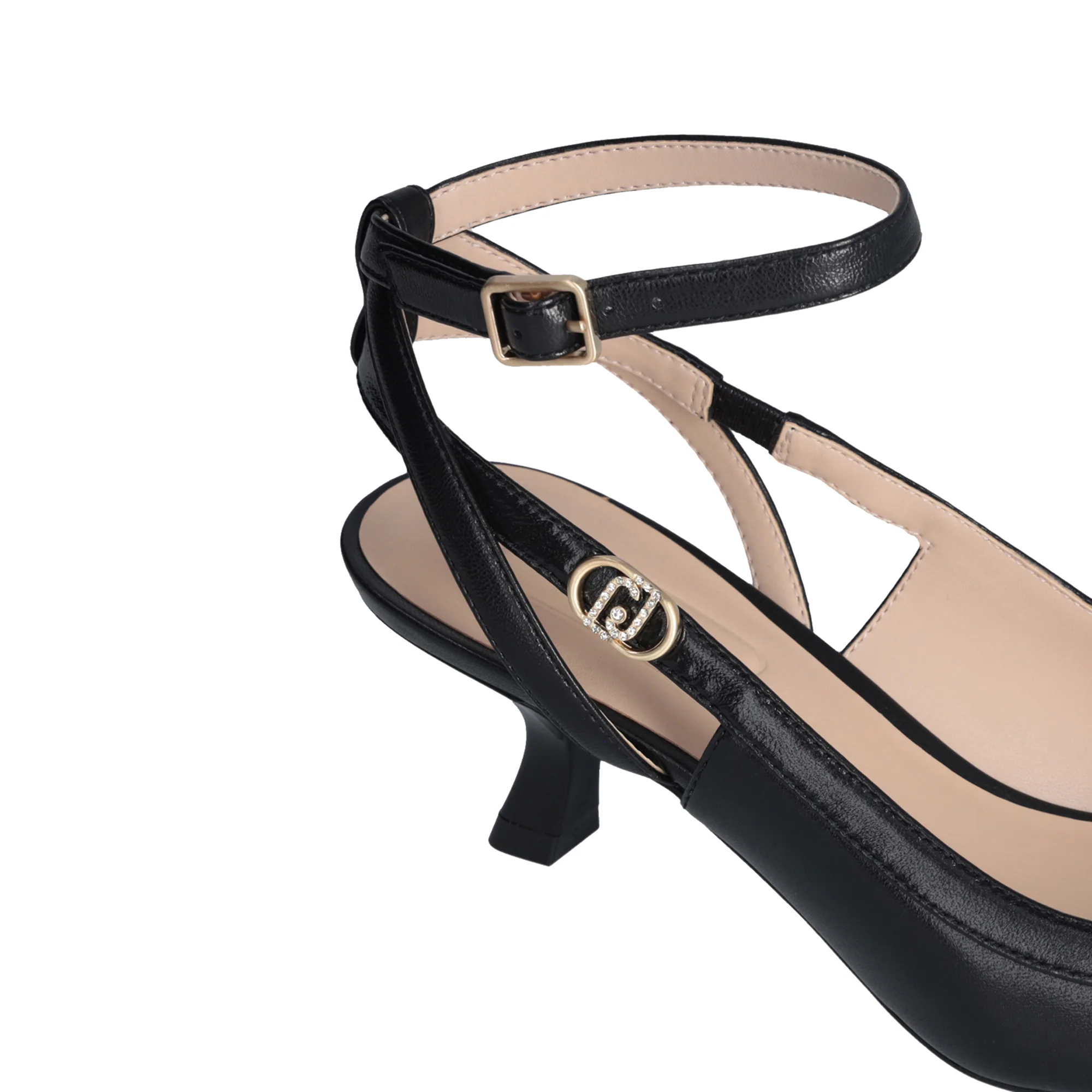 Slingback nere con tacco basso - Image 4