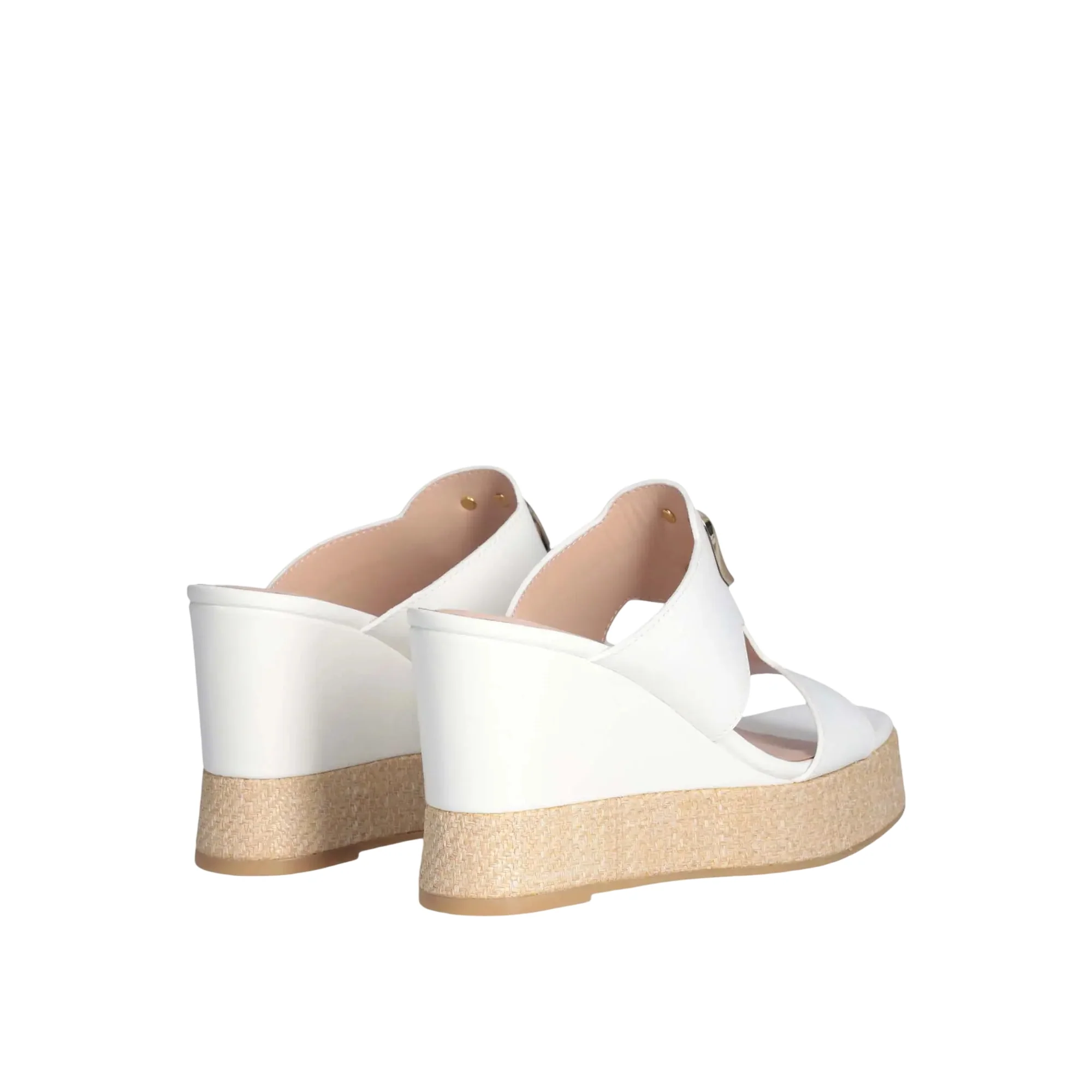 Sandali Donna Karen con logo Bianco - Image 3