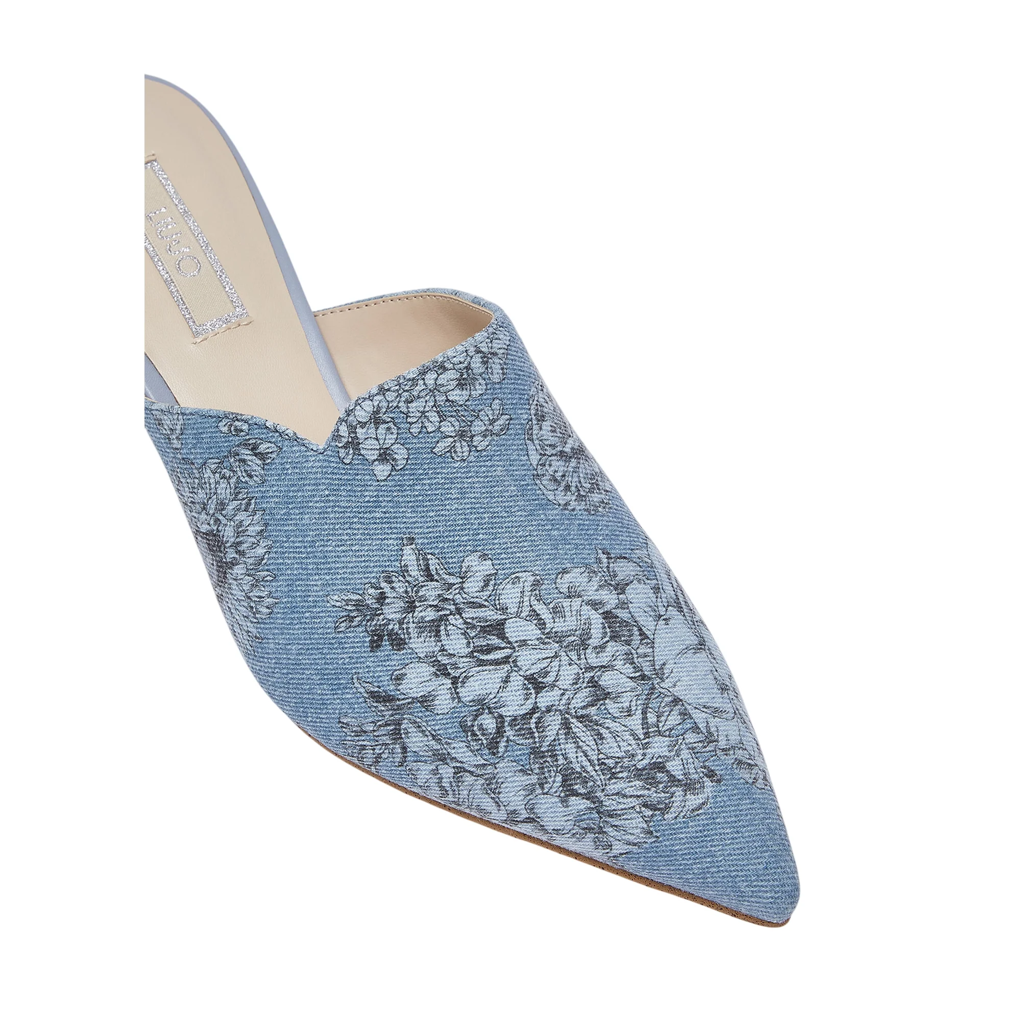 Sabot Donna in denim con tacco - Image 4