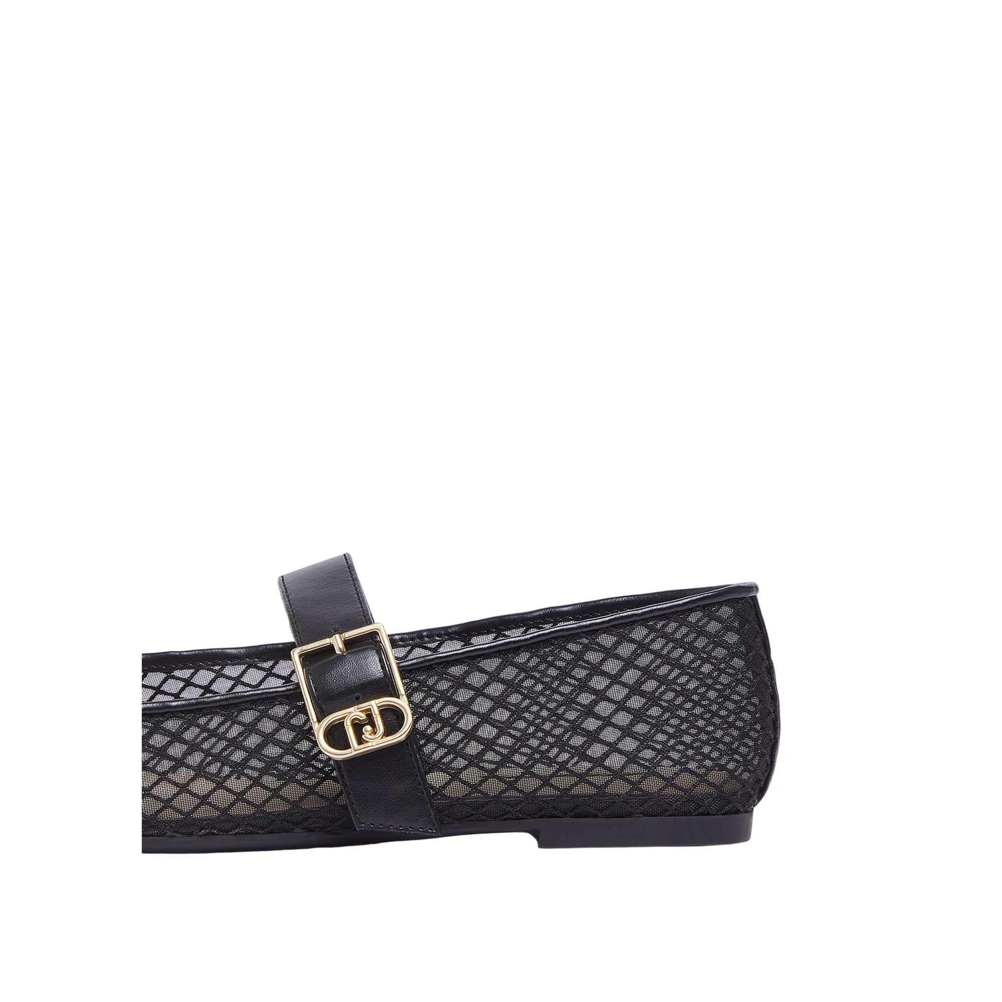 Ballerine Donna in rete Nero - Image 5