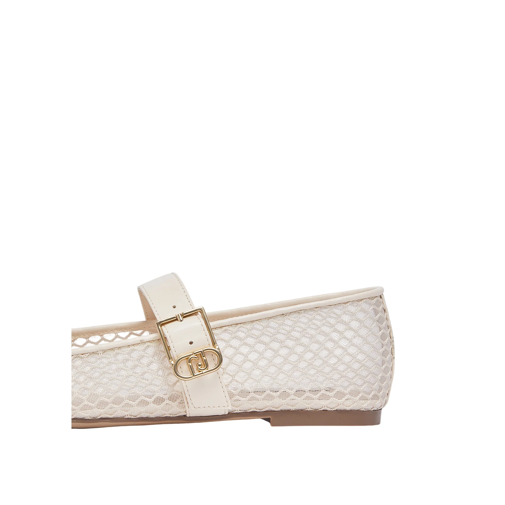 Ballerine Donna in rete Bianco - Image 5