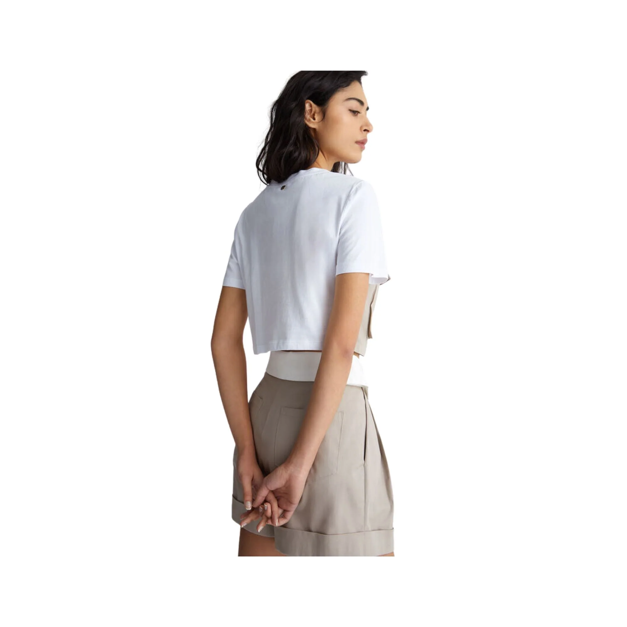 T-shirt Donna con maxi tasche - Image 3