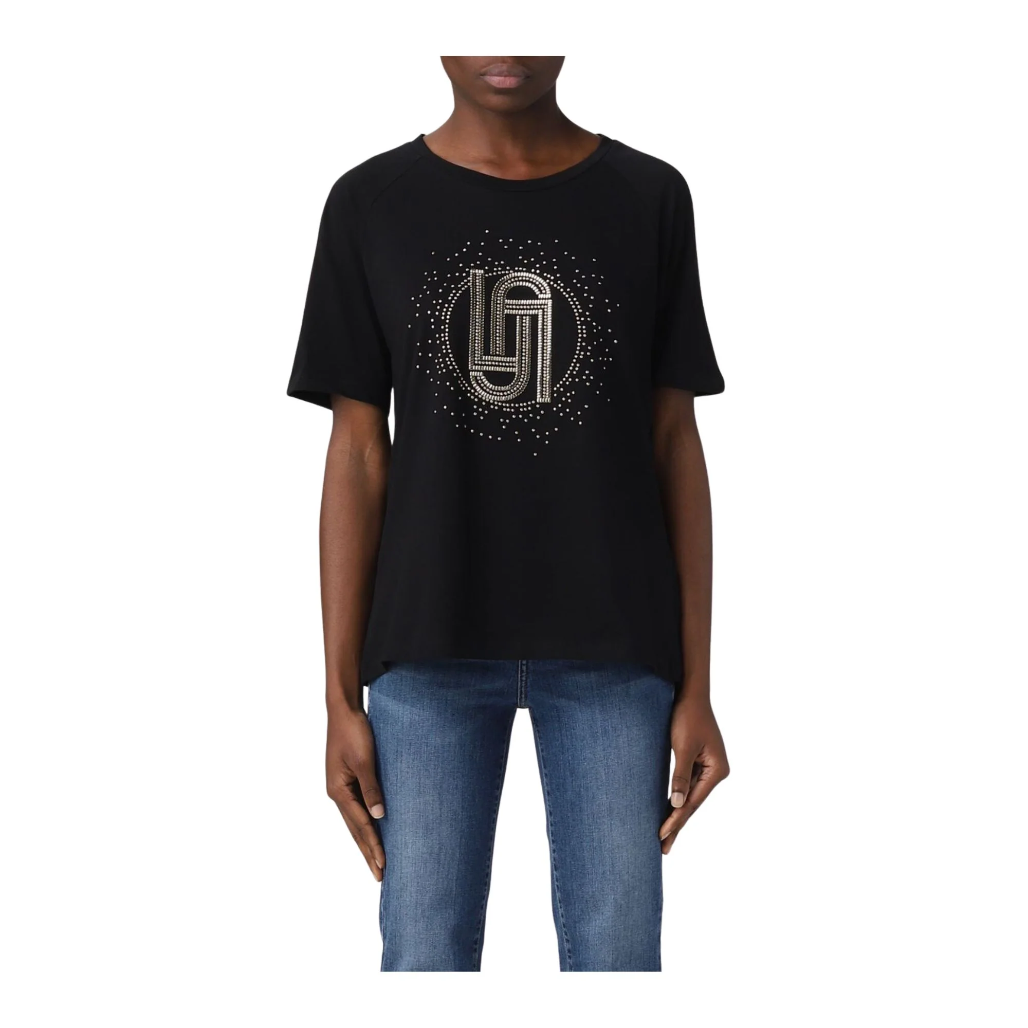 T-shirt donna ecosostenibile con strass - Image 4
