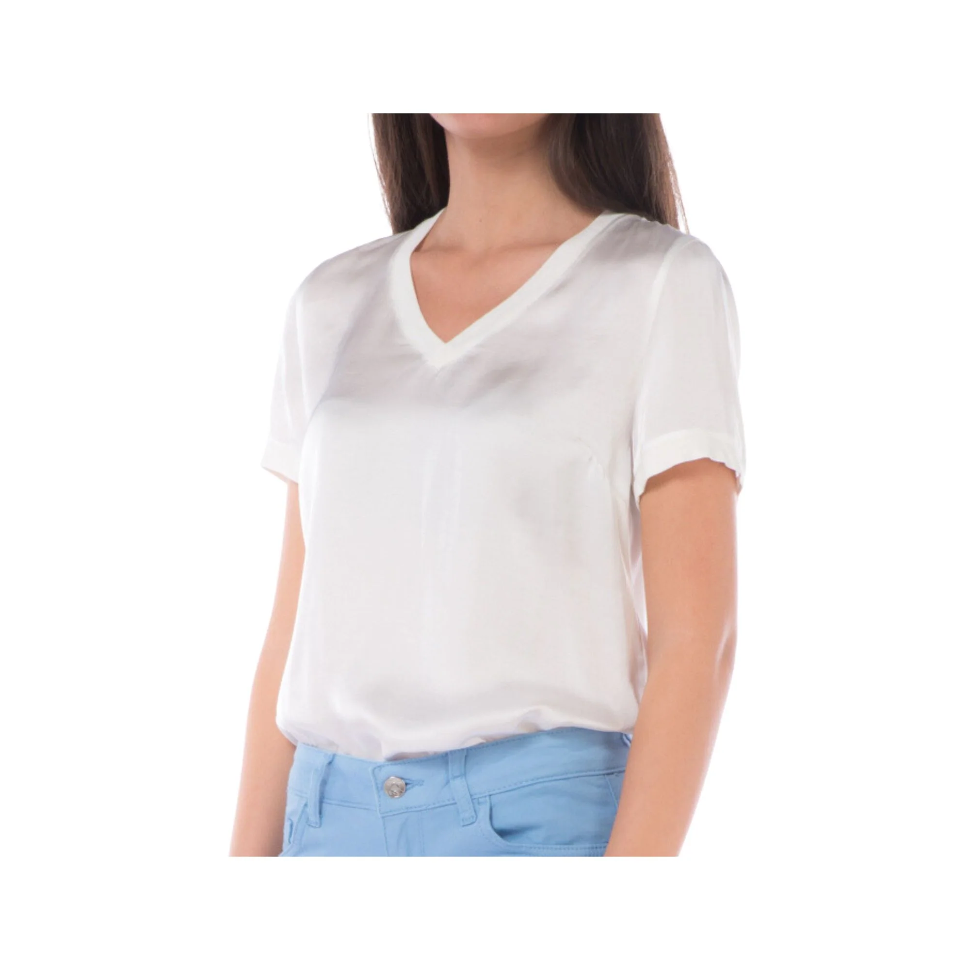 Blusa Donna con scollo a V - Image 2