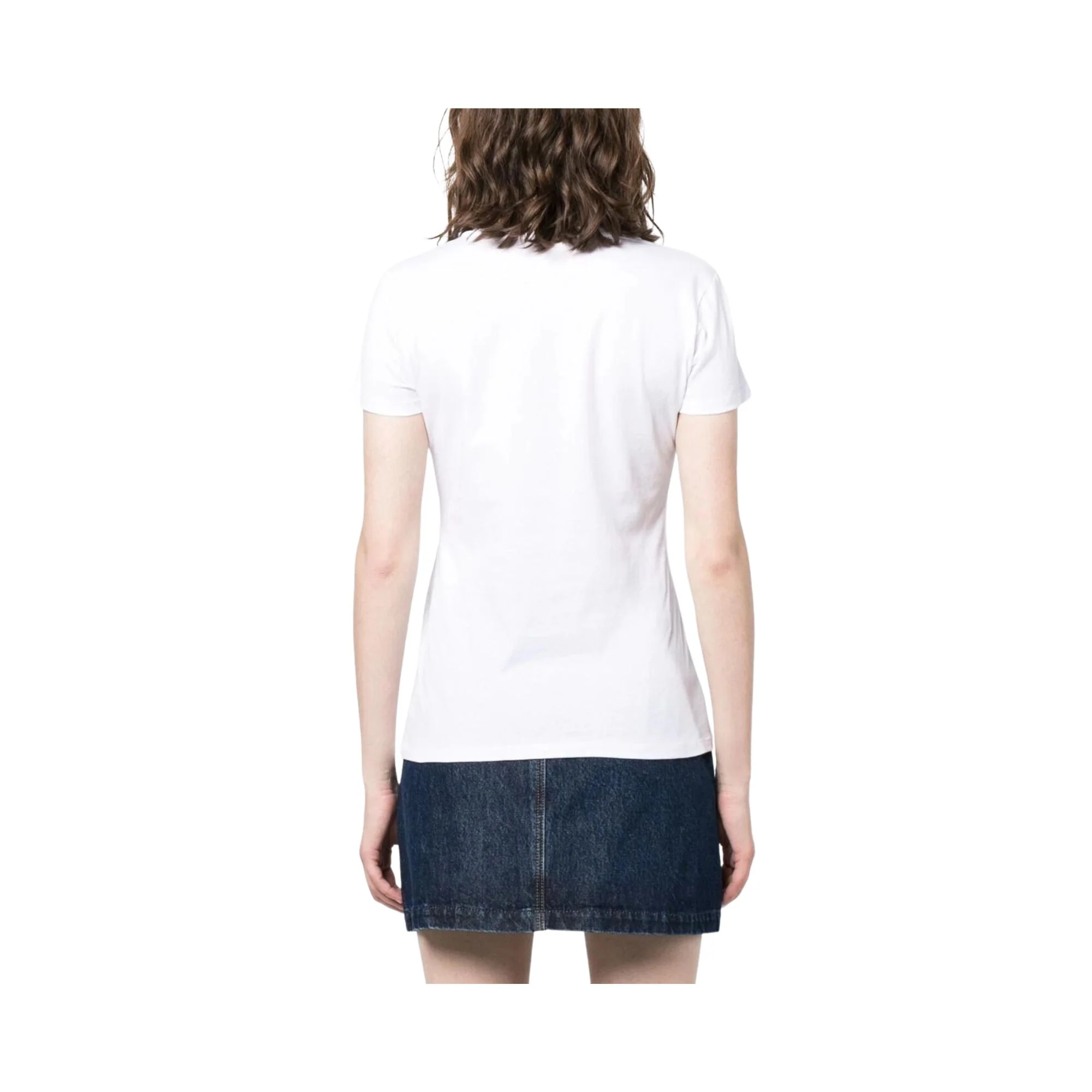 T-shirt Donna con stampa sul petto - Image 3