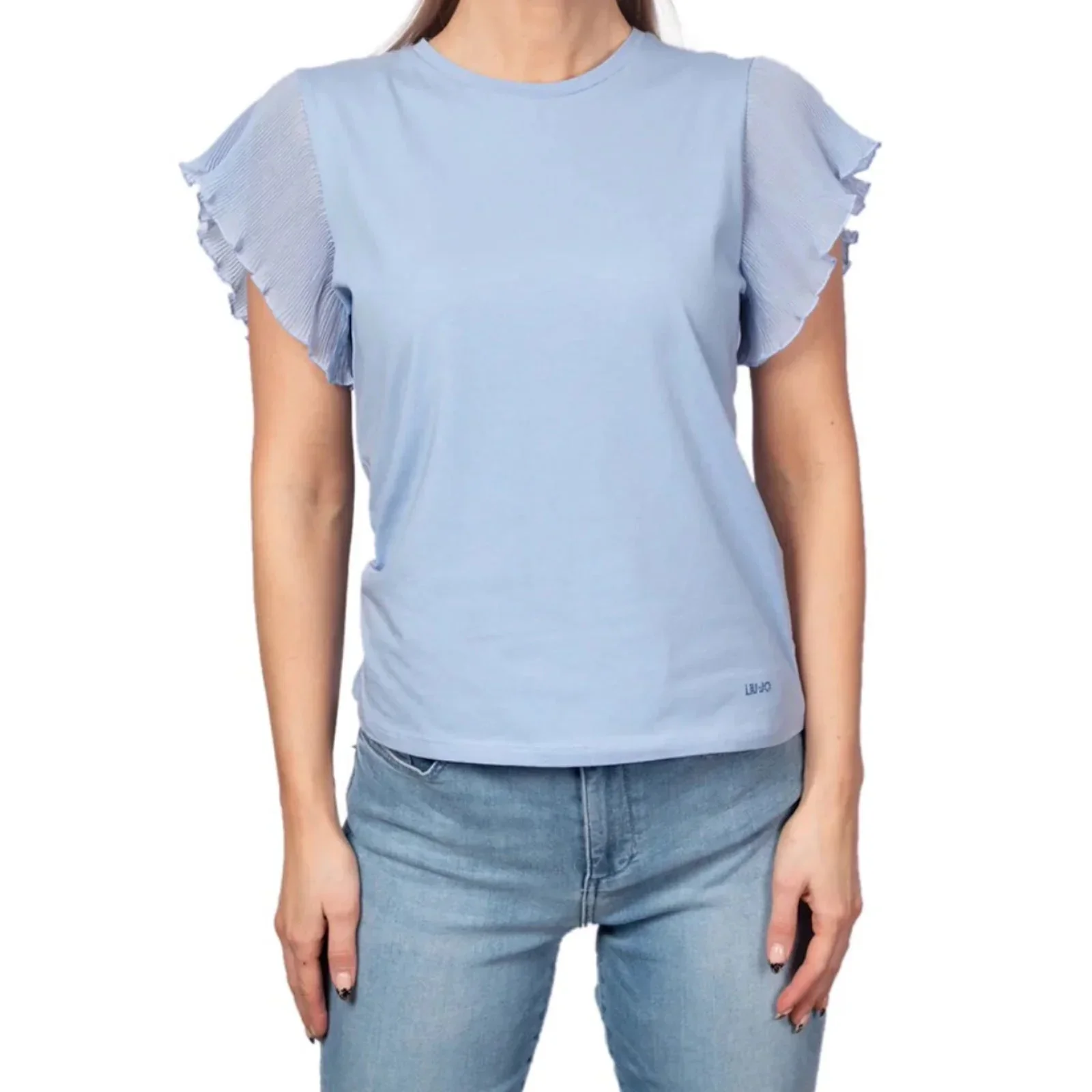 T-shirt Donna con maniche a balze - Image 6