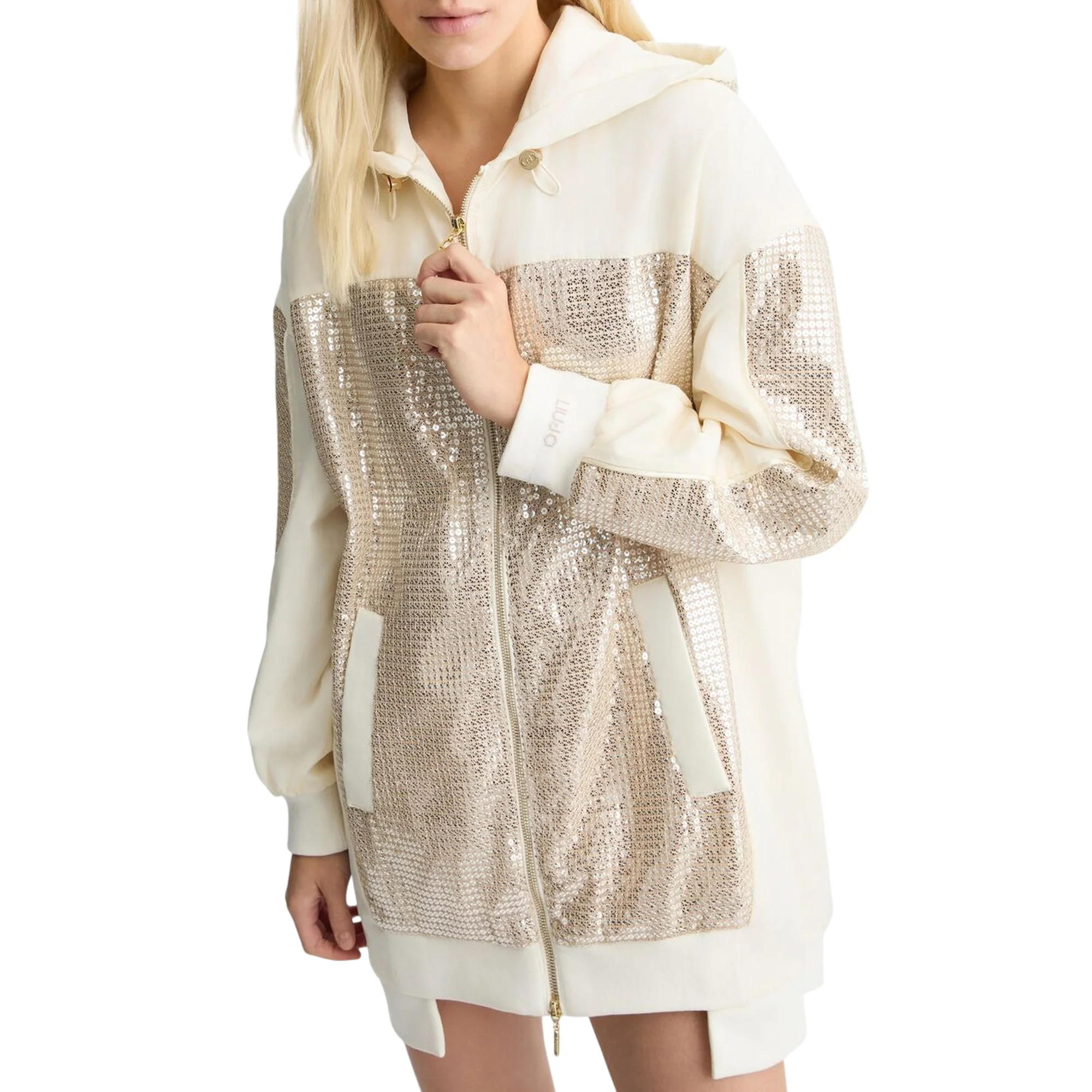 Parka da Donna con paillettes - Image 4