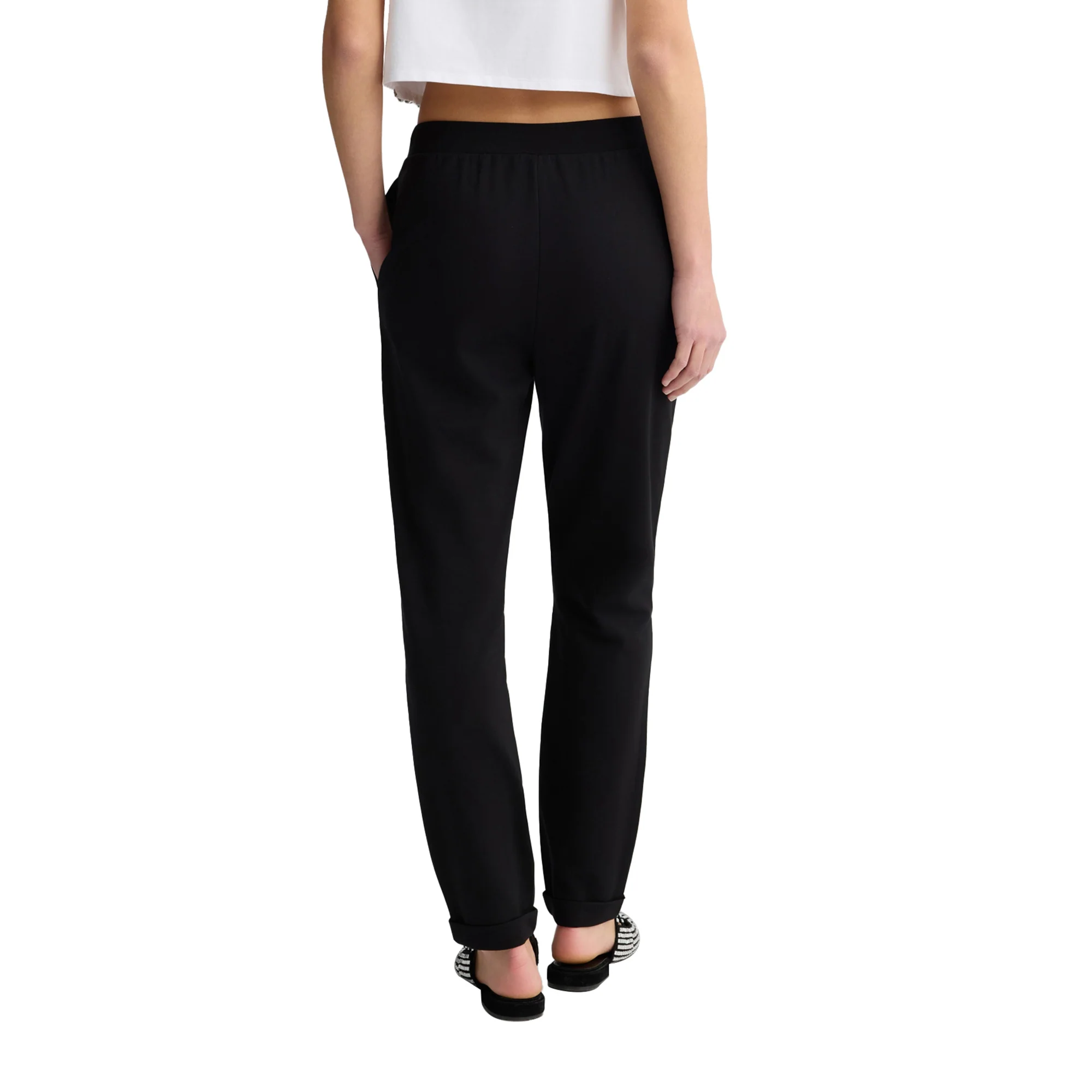 Pantaloni Jogging Nero Donna - Image 3