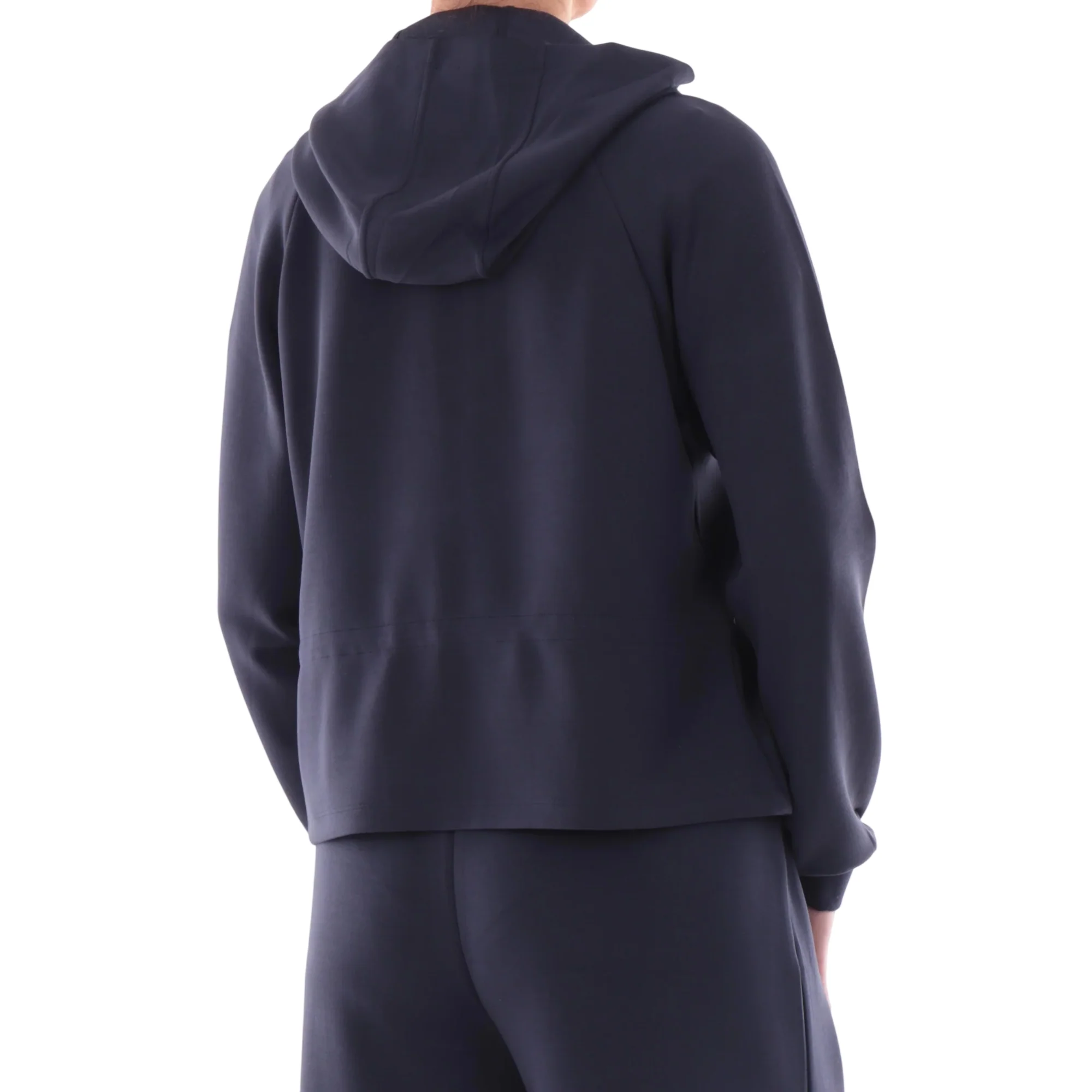 Felpa blu con zip da Donna - Image 2