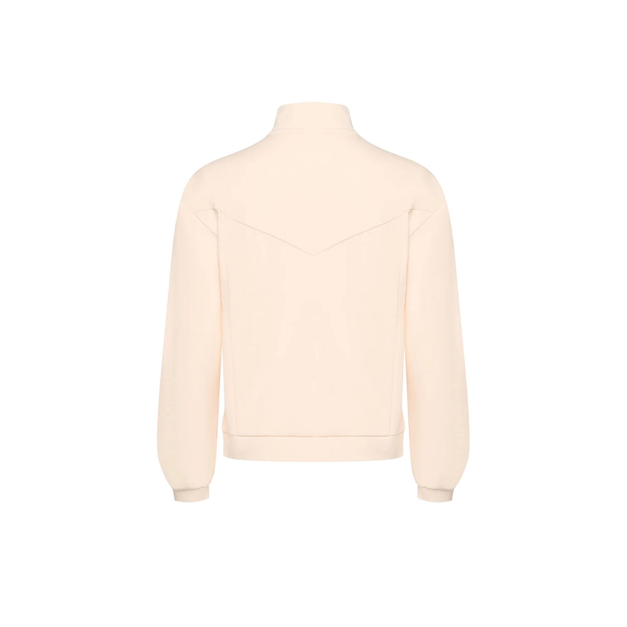 Felpa con zip champagne - Image 2