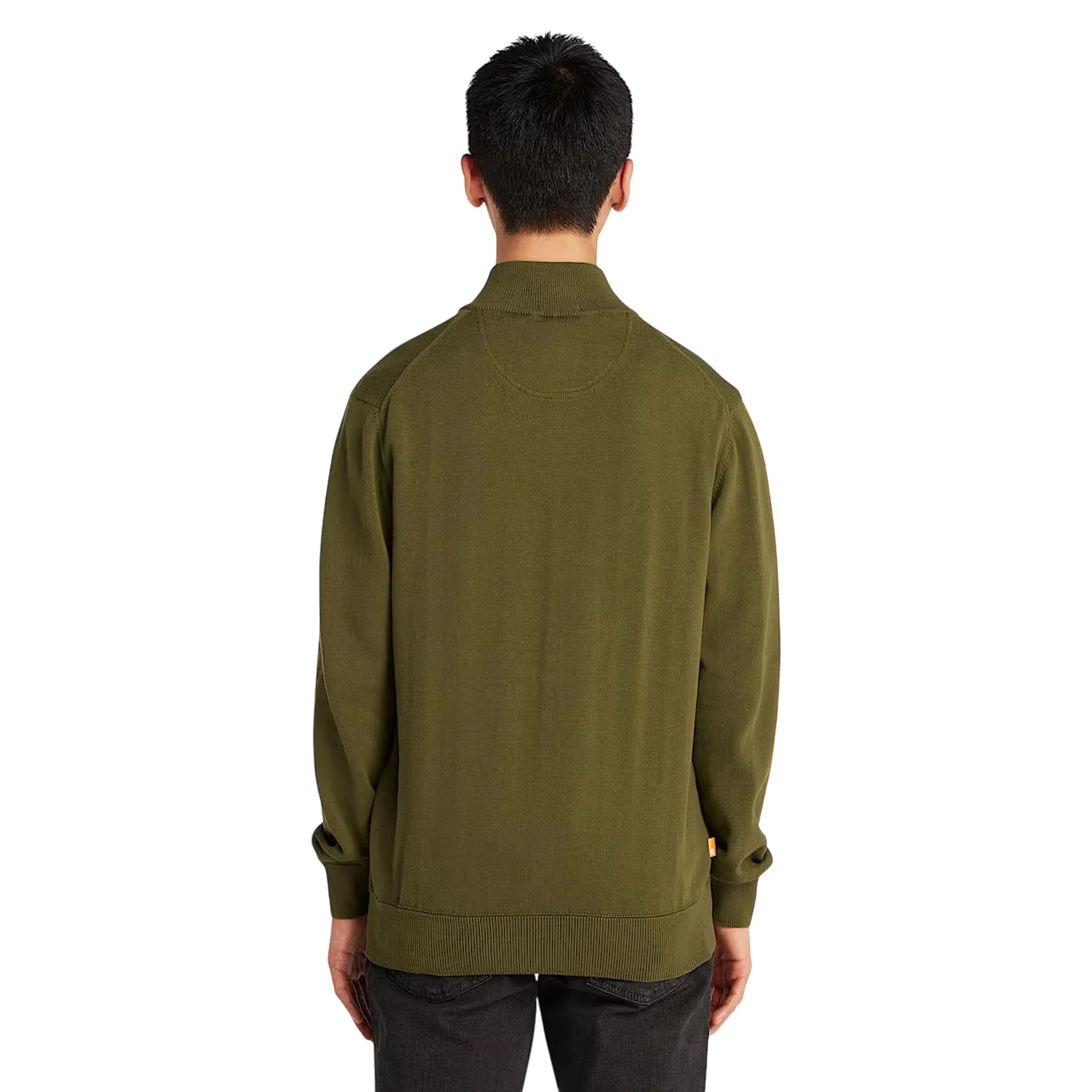 Maglione Uomo con Zip Williams River Verde - Image 3