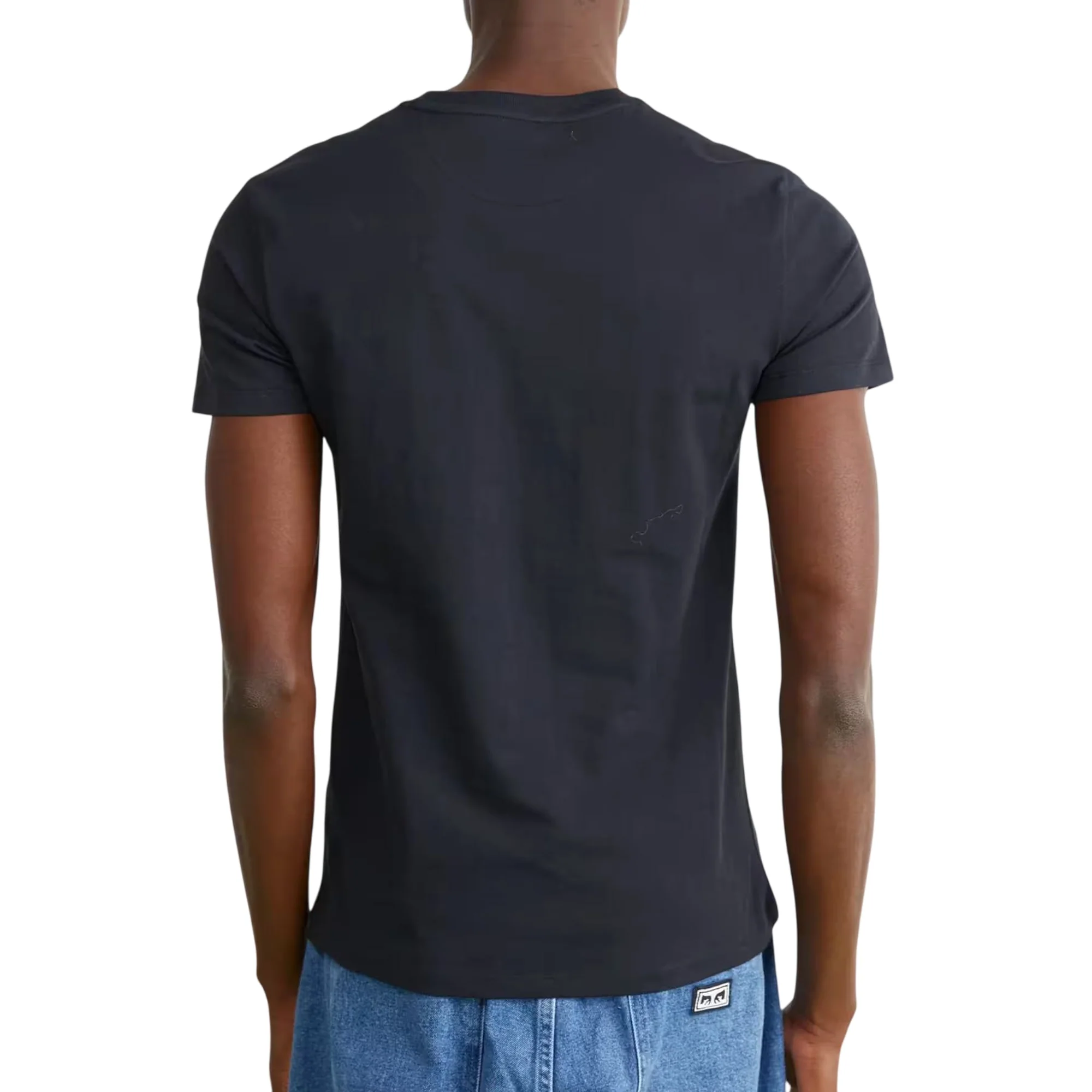 T-shirt Uomo con taschino Dunstan River Nero - Image 3