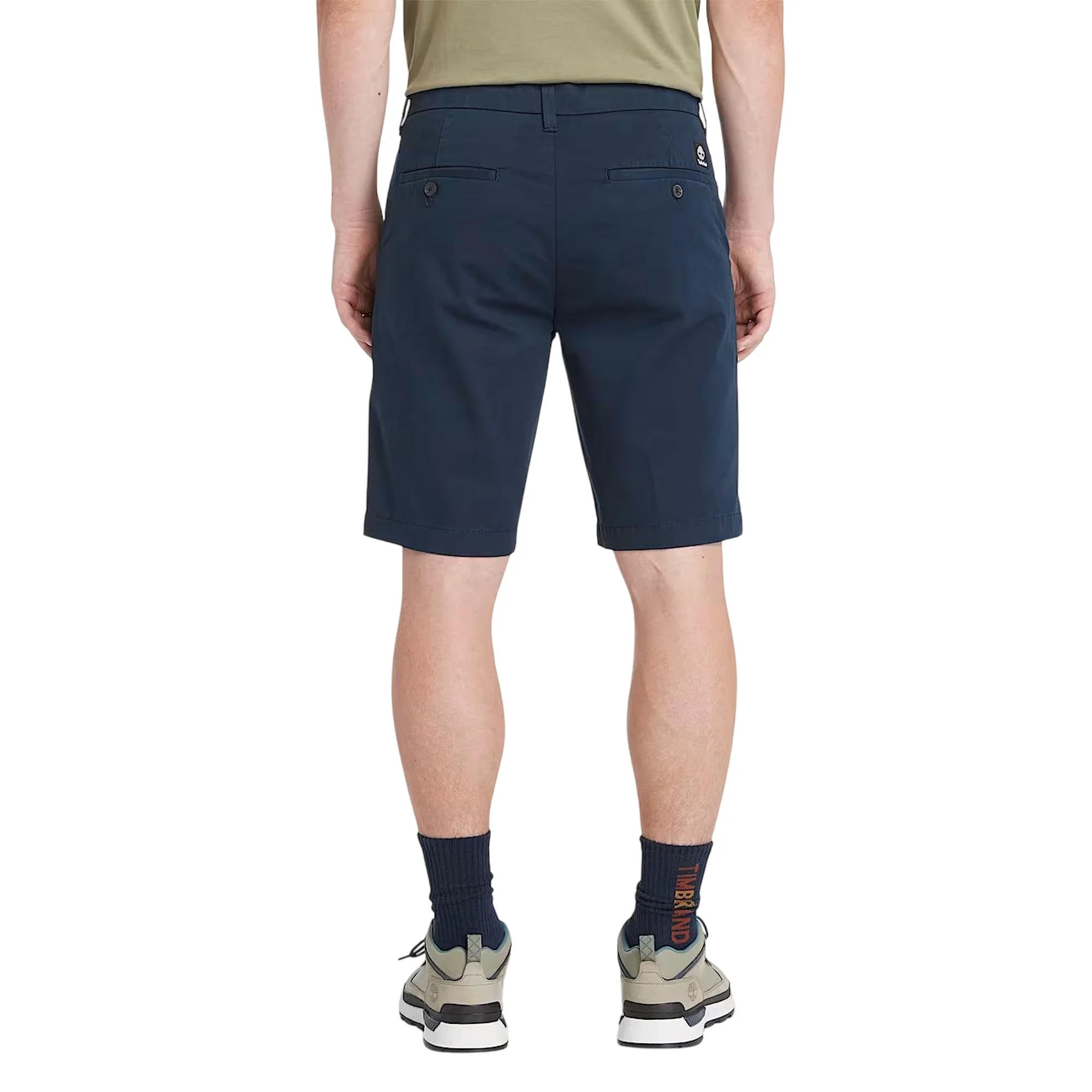 Shorts Chino Uomo in Twill Claremont Blu scuro - Image 3
