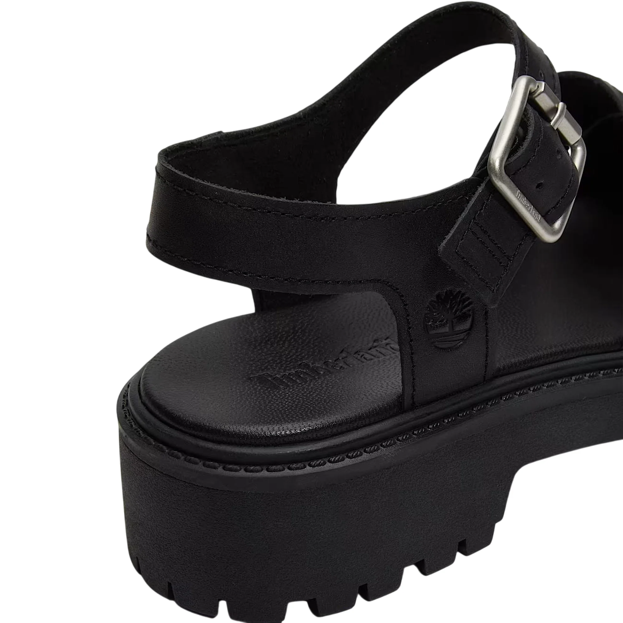 Sandalo Donna Stone Street con plateau Nero - Image 5