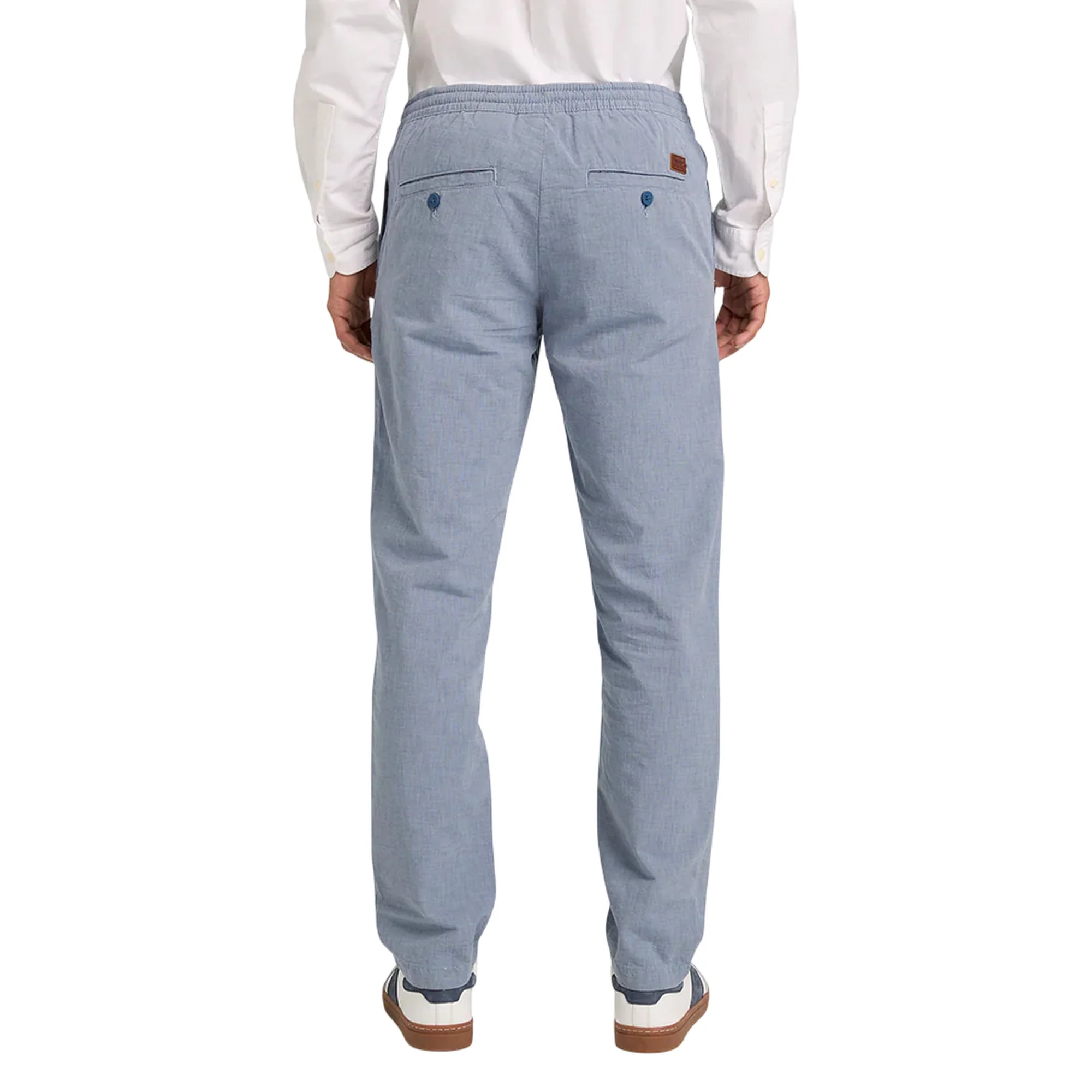 Pantaloni Cotton Jogger da Uomo in Azzurro carta da zucchero - Image 2