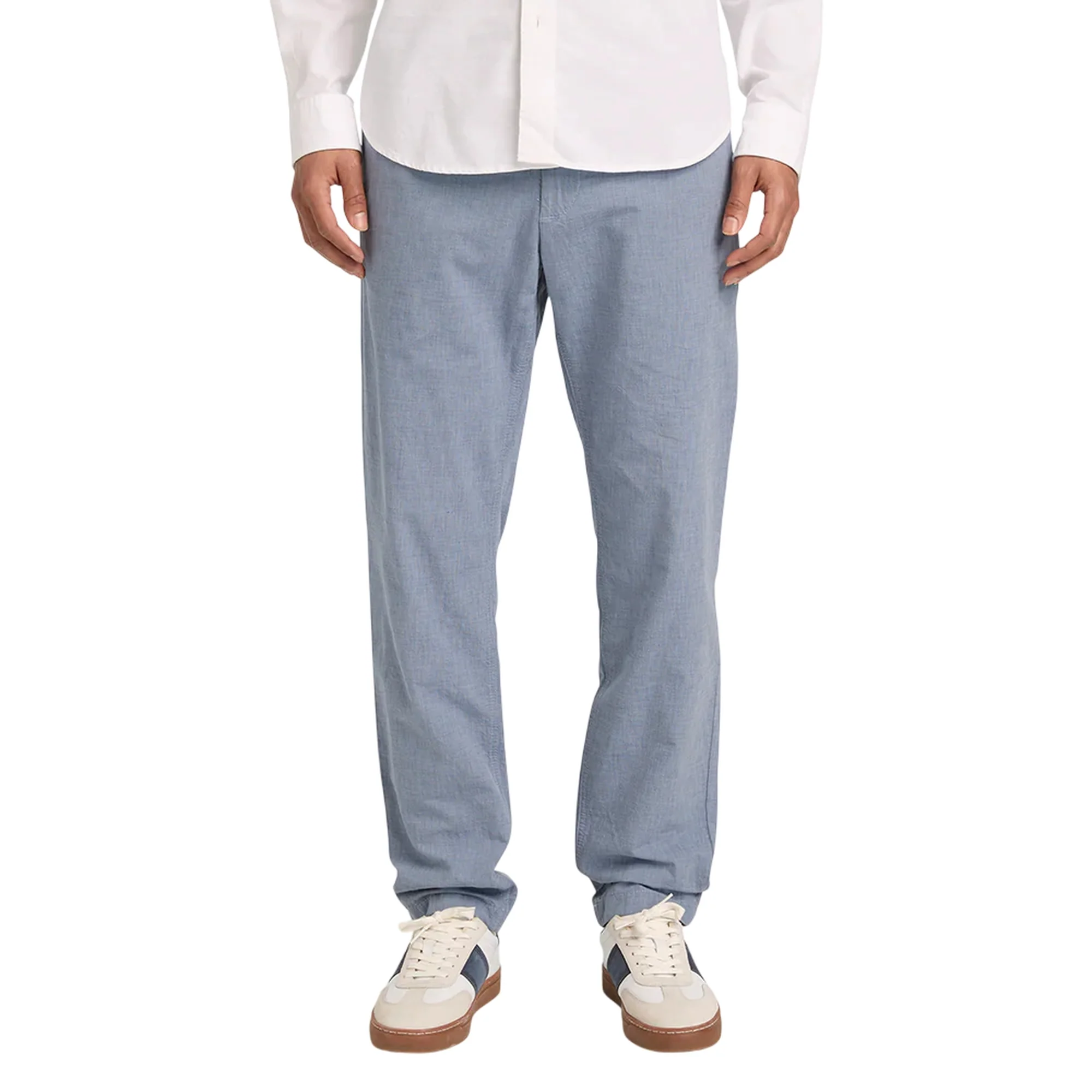 Pantaloni Cotton Jogger da Uomo in Azzurro carta da zucchero - Image 3