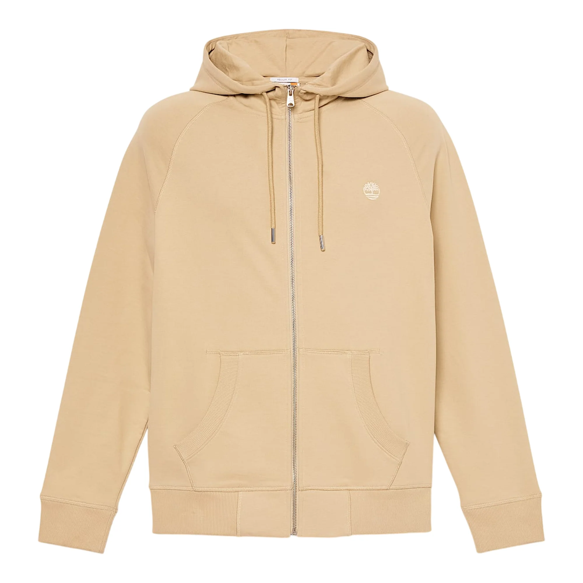 Felpa Exeter River da Uomo Beige con Zip