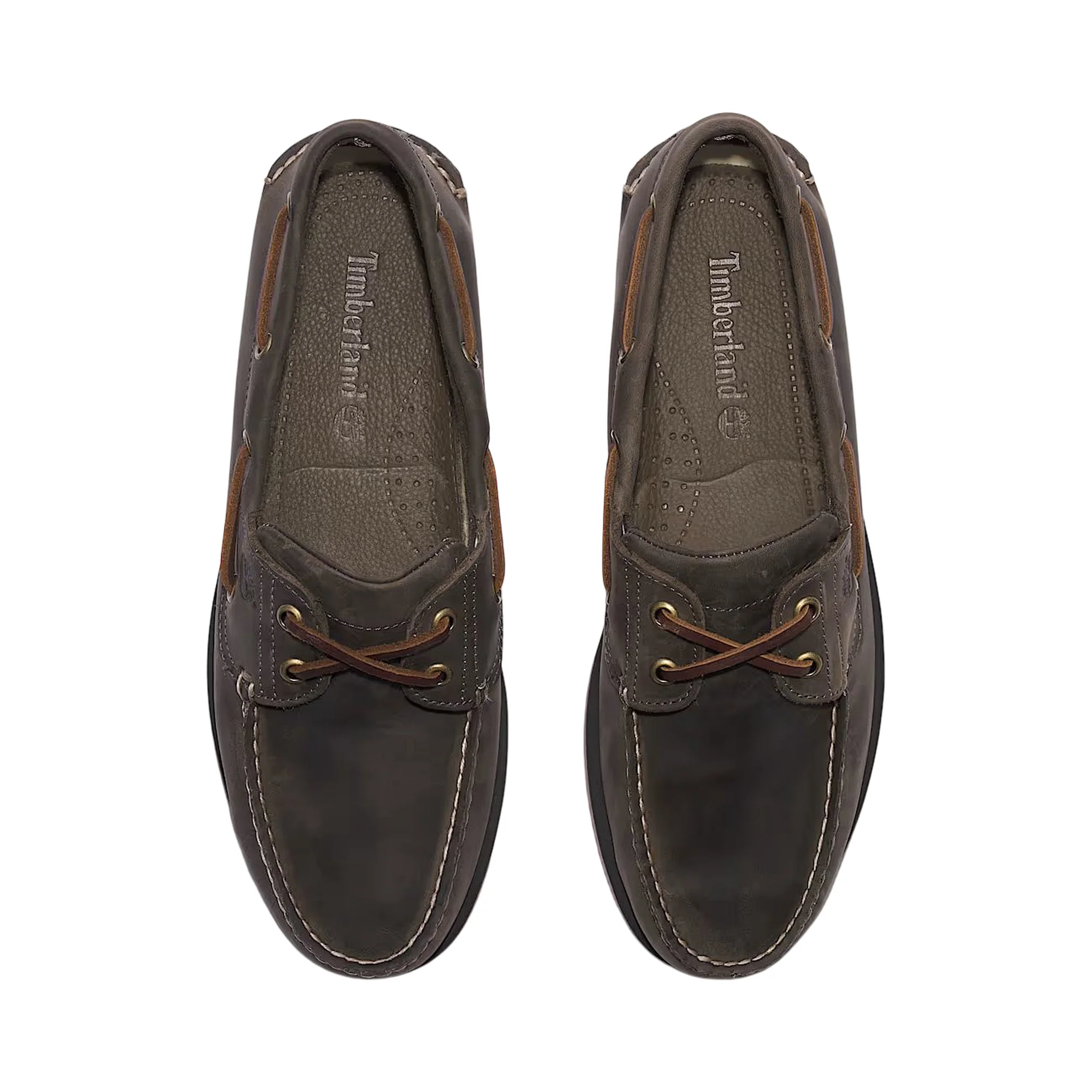 Scarpe da Barca Classic da Uomo in Grigio scuro - Image 3