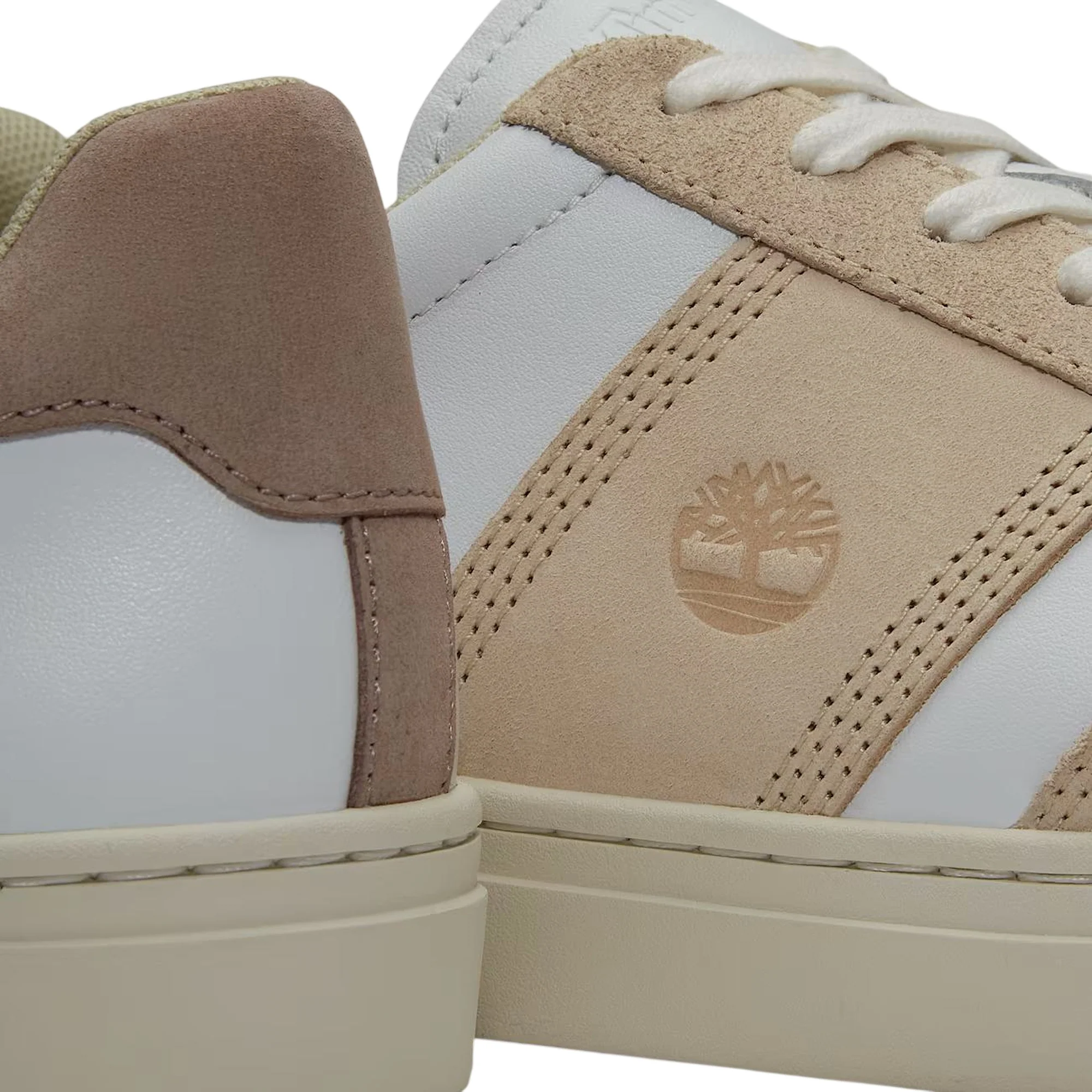 Sneaker Lisbon Street da uomo in bianco e crema - Image 5