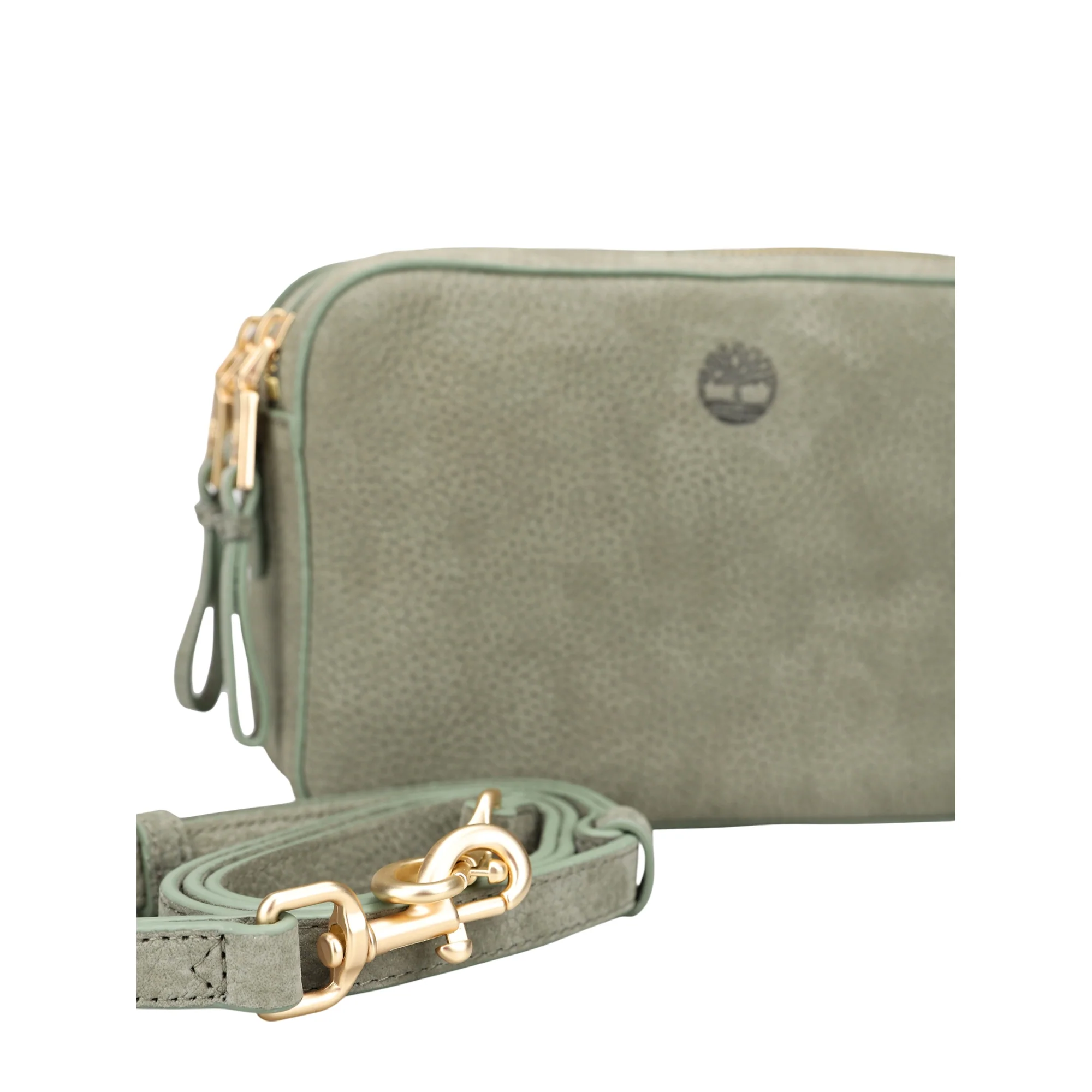 Borsa a tracolla Donna con doppi scomparti Verde - Image 4