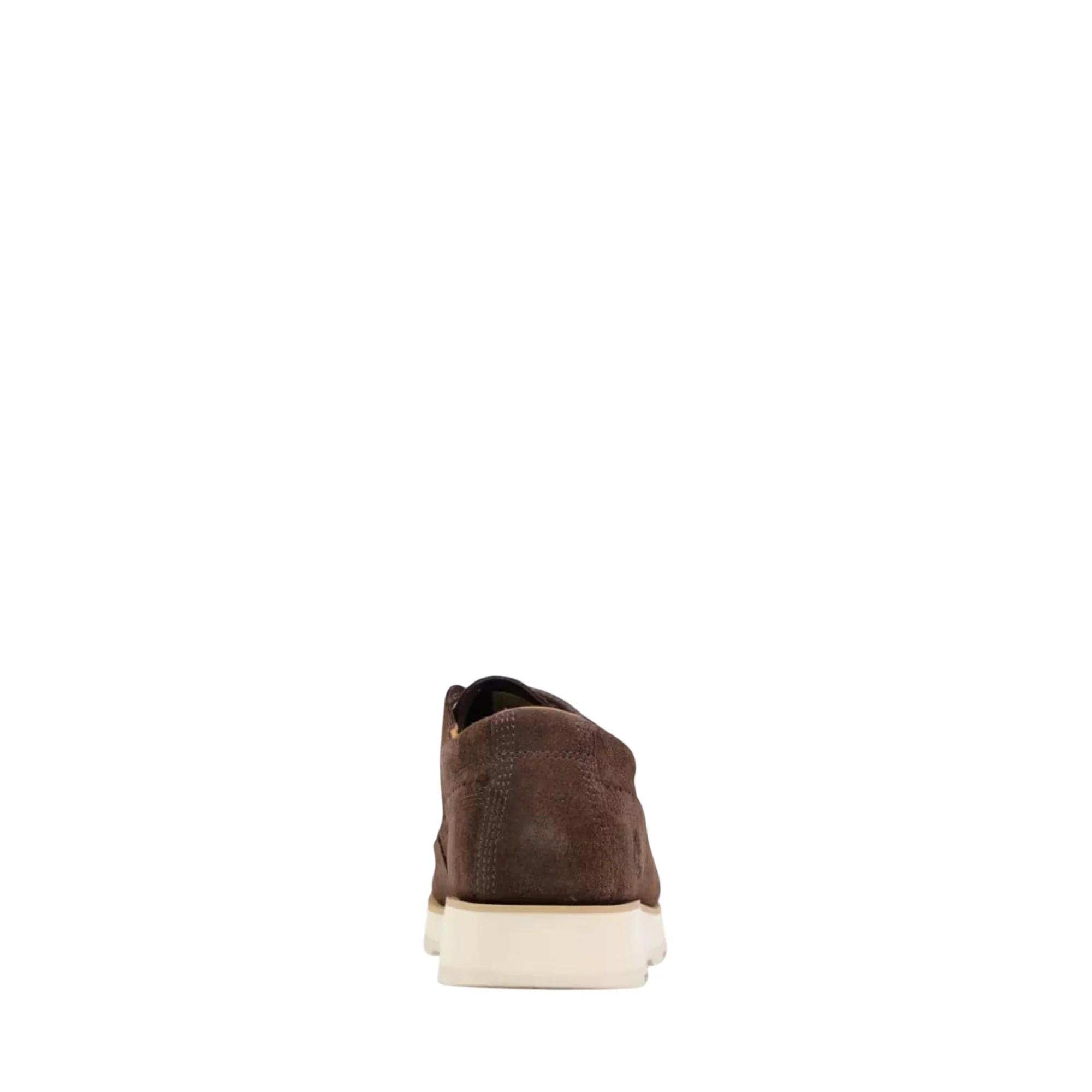 Sneakers da uomo Derby Britton Mills in camoscio marrone - Image 2