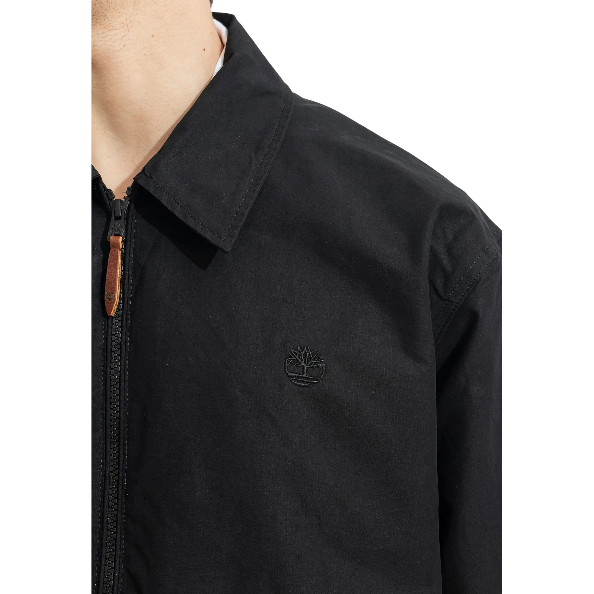 Bomber Uomo Stratham in cotone nero idrorepellente - Image 3
