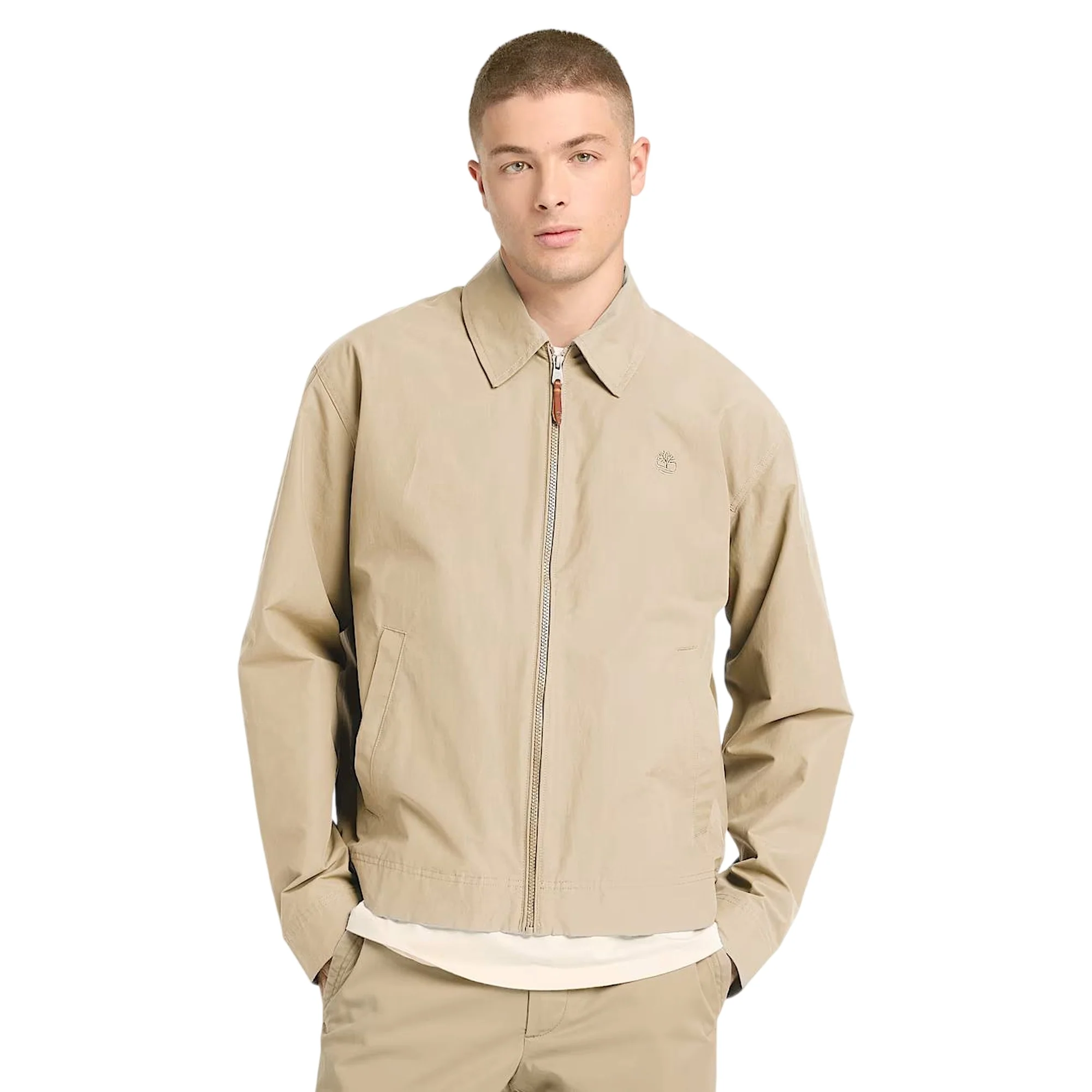 Bomber Stratham Cotone Idrorepellente Uomo beige - Image 2