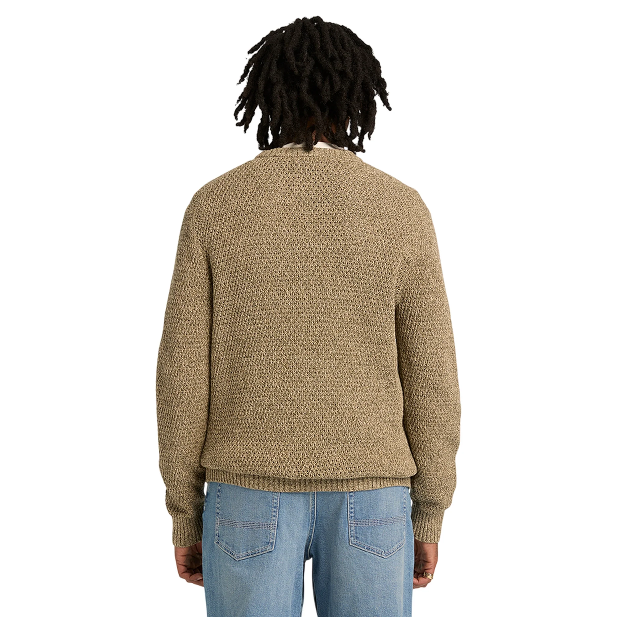 Maglione Uomo Cotton Textured Leaf Green - Image 3