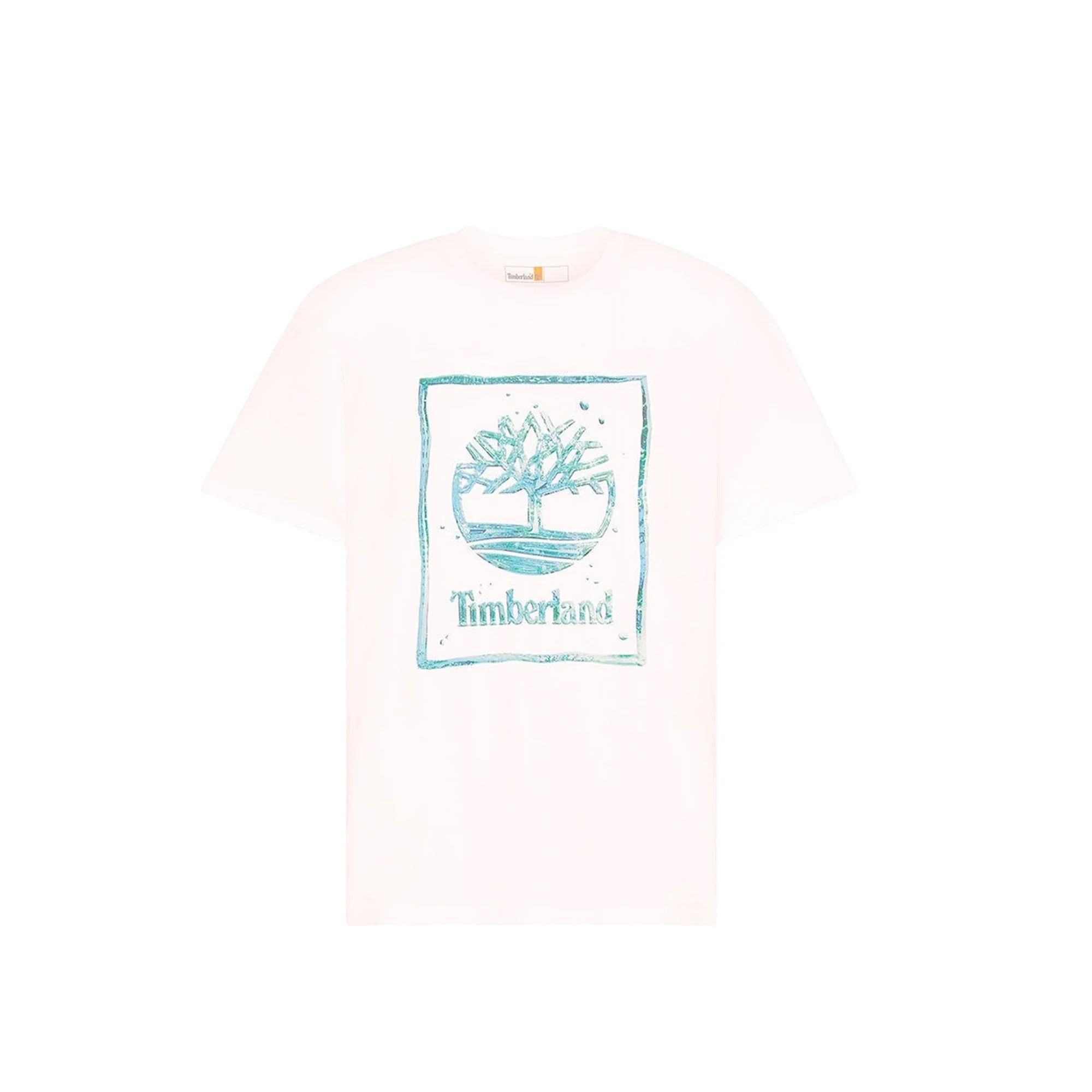 T-shirt da Uomo bianca con Logo centrale