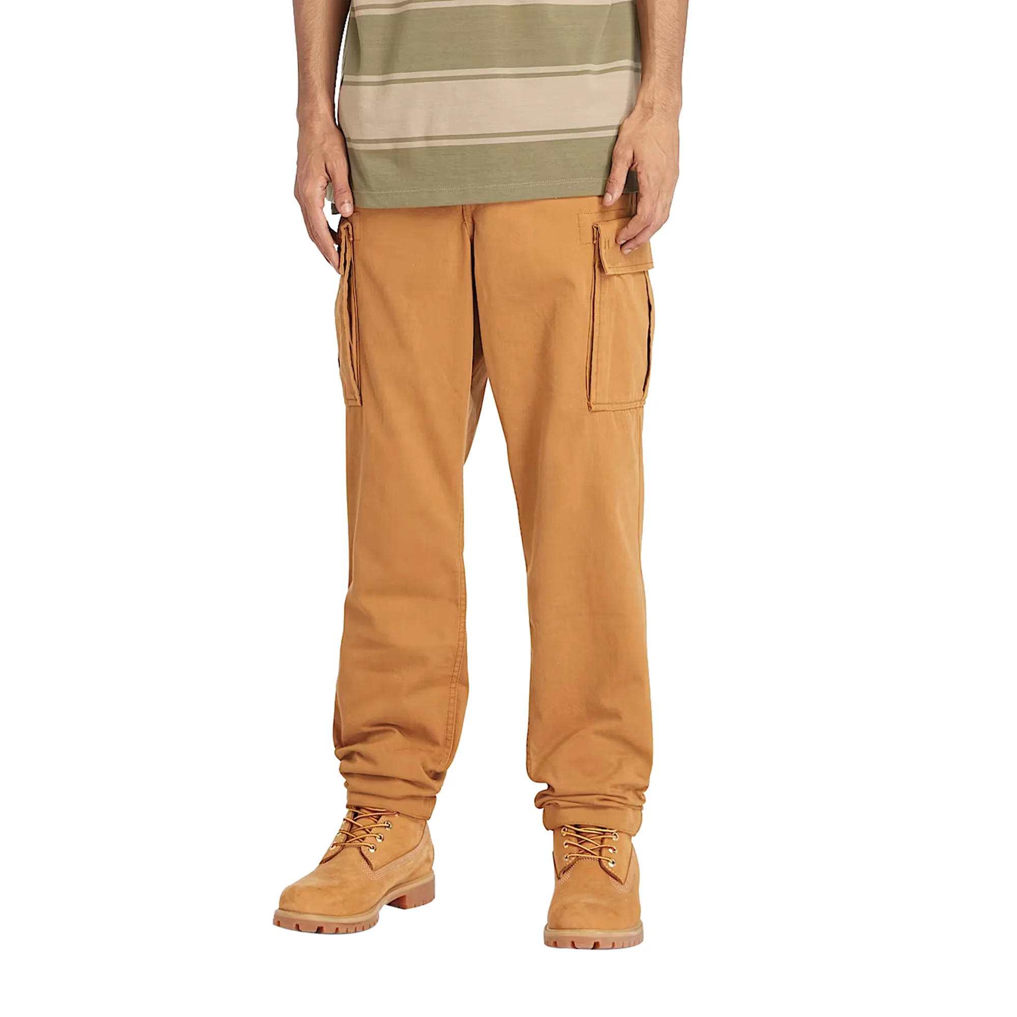 Pantaloni Cargo Uomo in Twill Brookline Giallo - Image 2