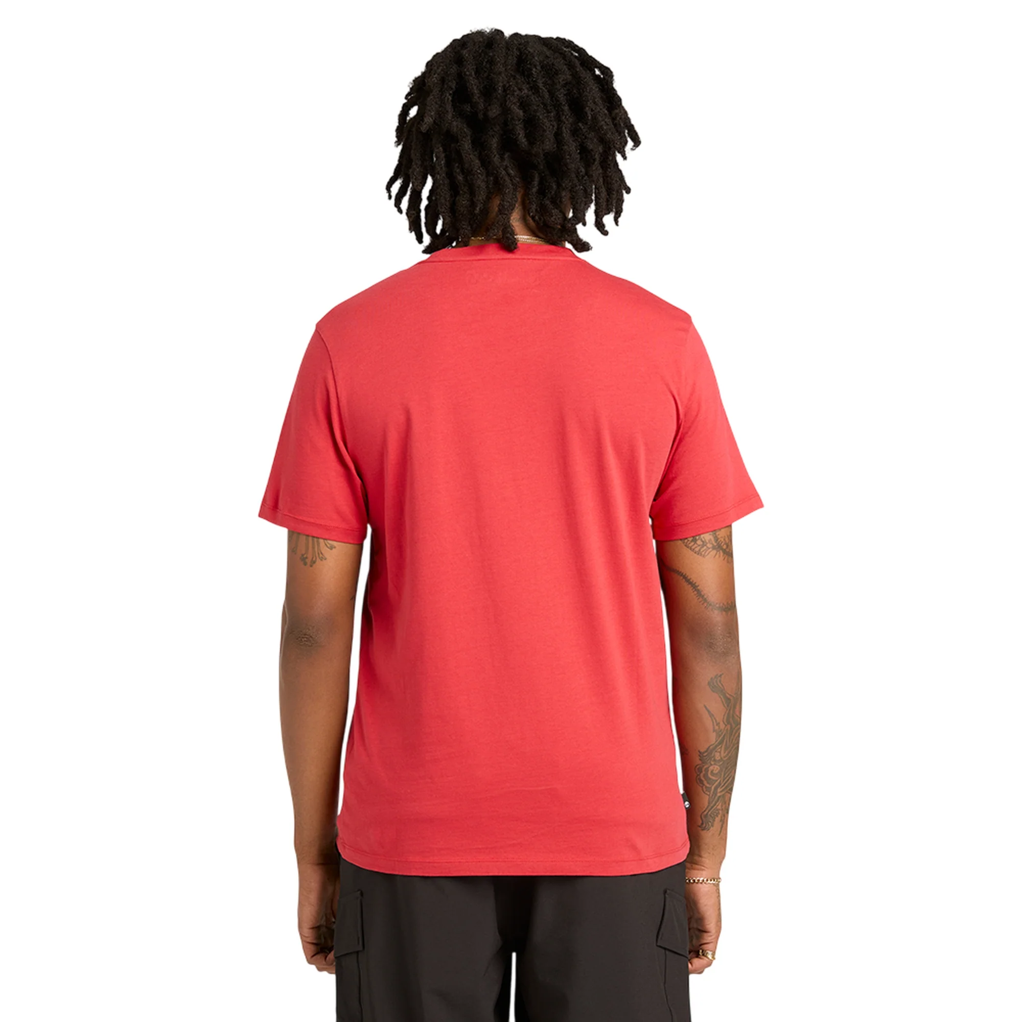 T-shirt Uomo Kennebec Rosso con logo lineare - Image 3