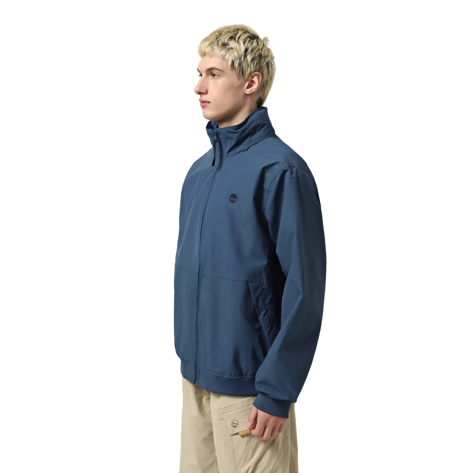 Giacca Bomber Impermeabile da Uomo blu