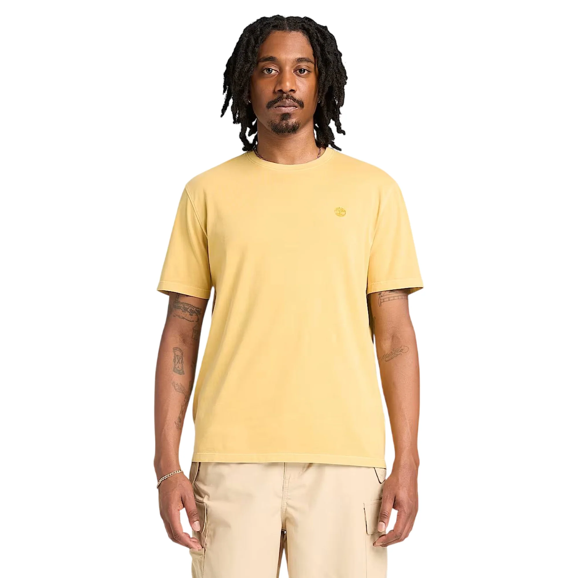 TIMBERLAND T-shirt gialla DUNSTAN RIVER da Uomo - Image 2